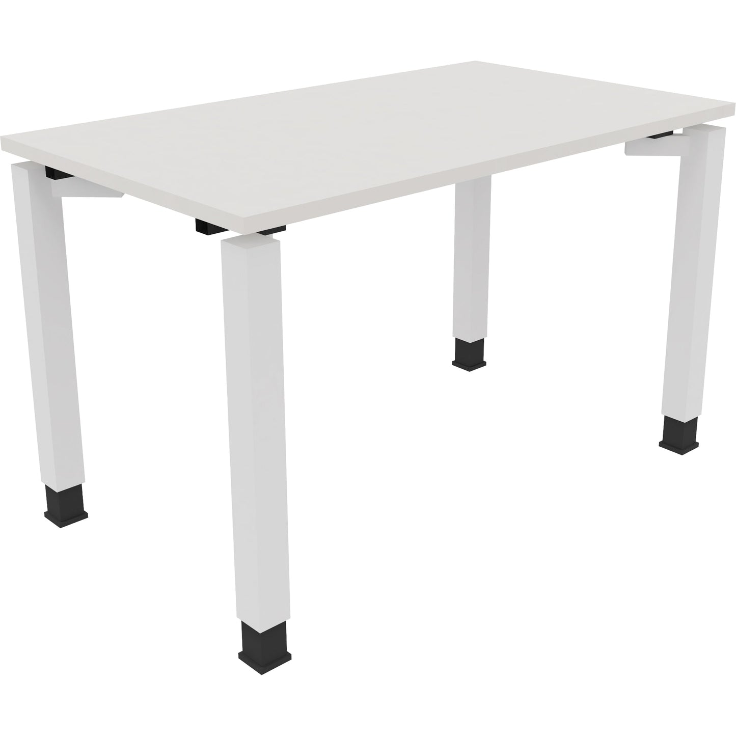 Schreibtisch all in one Maße: 1.200 x 680-820 x 700 mm (B x H x T) Holz diamant weiß