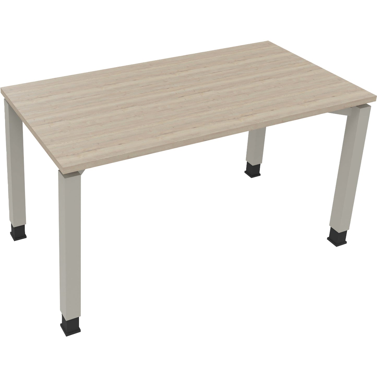 Schreibtisch all in one Maße: 1.400 x 650-850 x 700 mm (B x H x T) Holz eiche natur