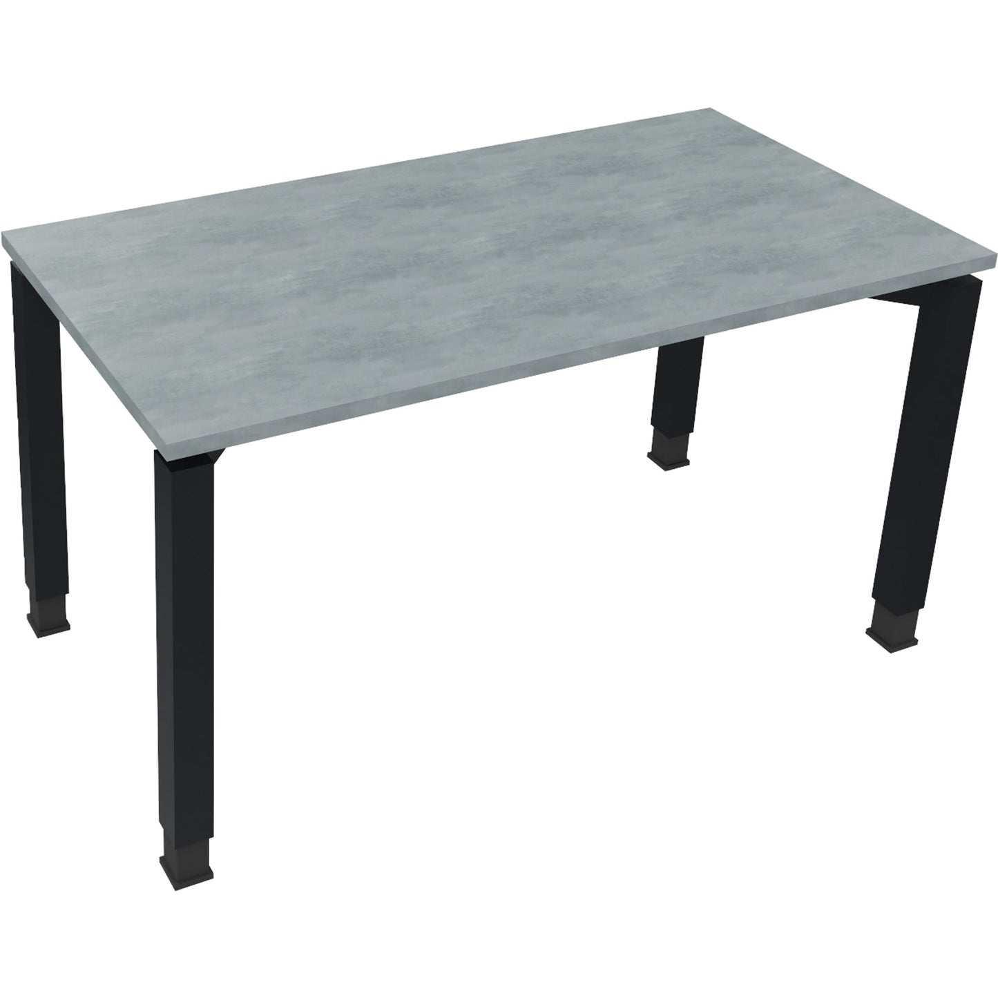 Schreibtisch all in one Maße: 1.400 x 680-820 x 700 mm (B x H x T) Holz eiche natur