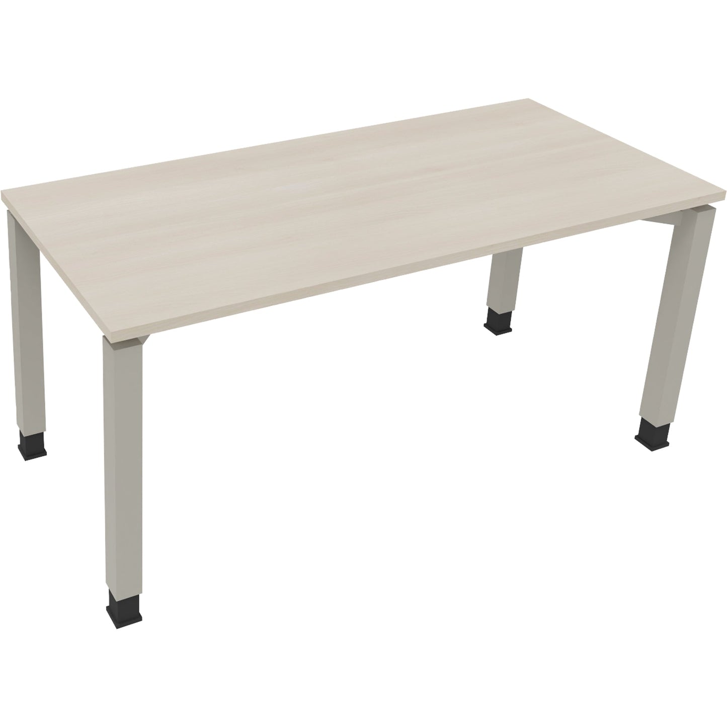 Schreibtisch all in one Maße: 1.600 x 680-820 x 700 mm (B x H x T) Holz akazie hell