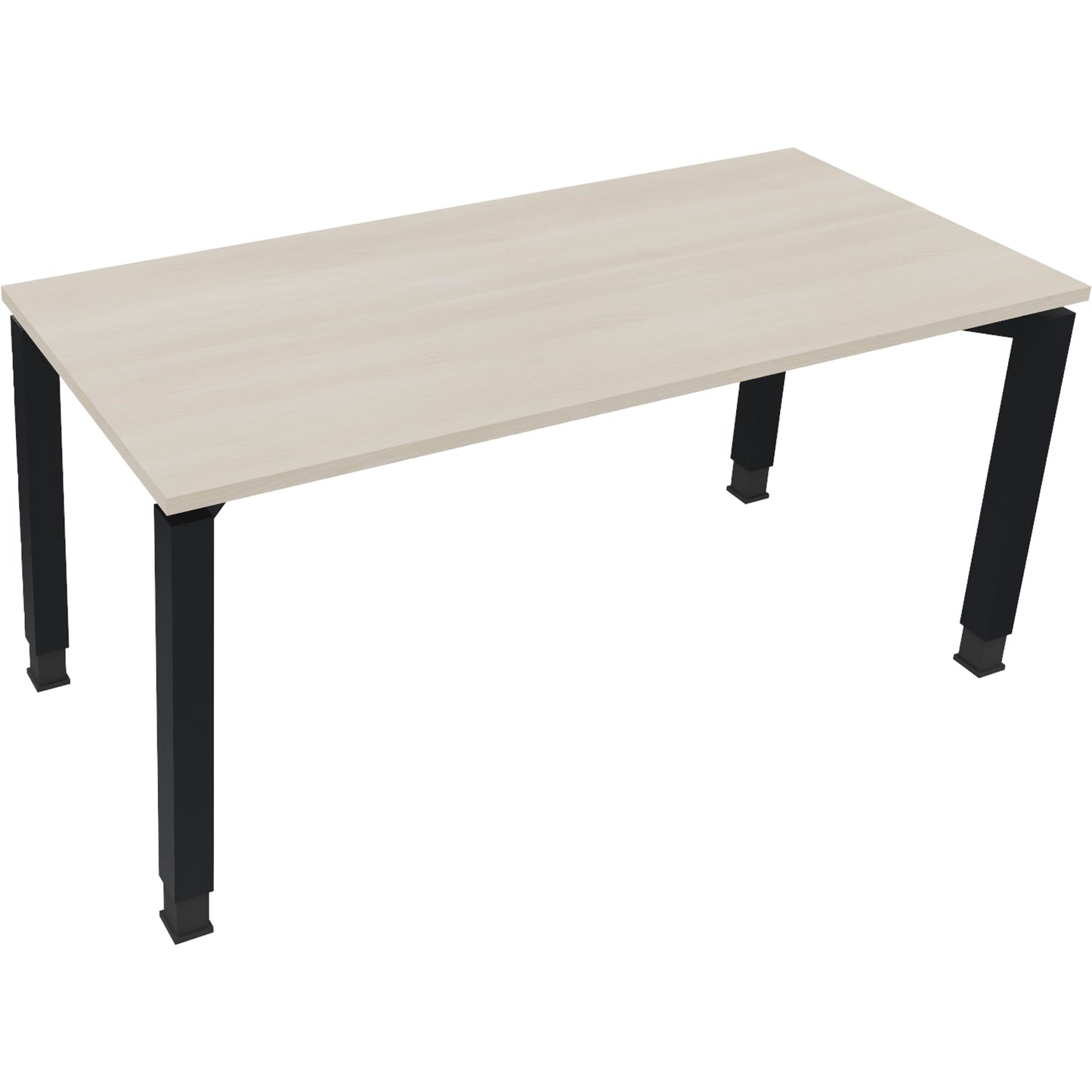 Schreibtisch all in one Maße: 1.600 x 680-820 x 700 mm (B x H x T) Holz akazie hell