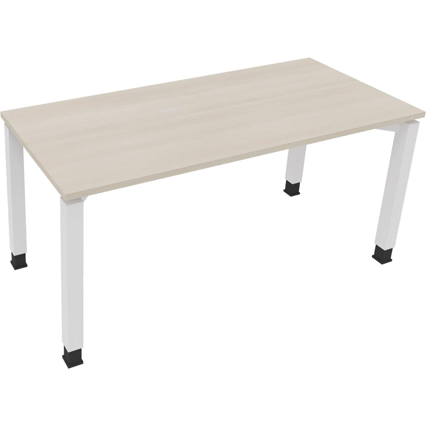 Schreibtisch all in one Maße: 1.600 x 680-820 x 700 mm (B x H x T) Holz akazie hell