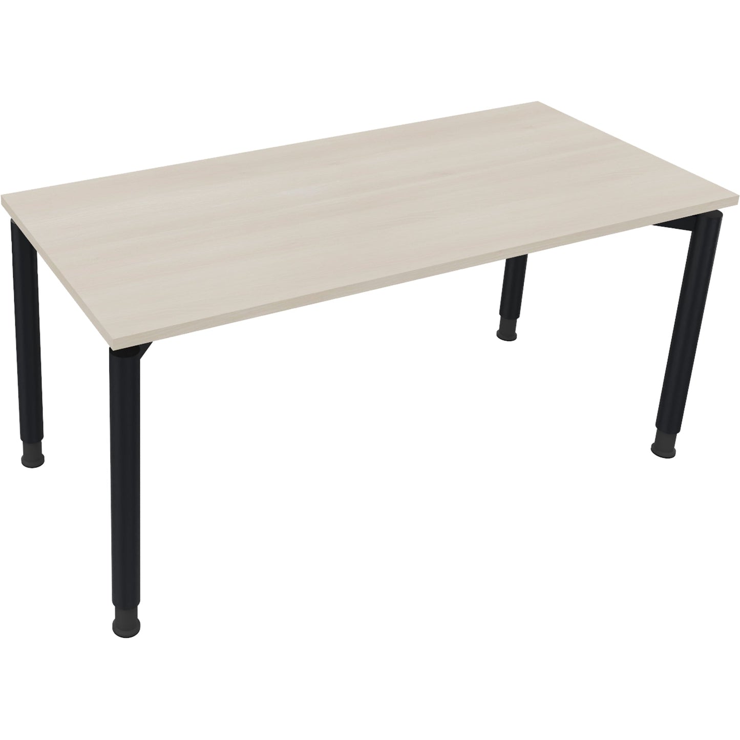 Schreibtisch all in one Maße: 1.600 x 680-820 x 700 mm (B x H x T) Holz akazie hell