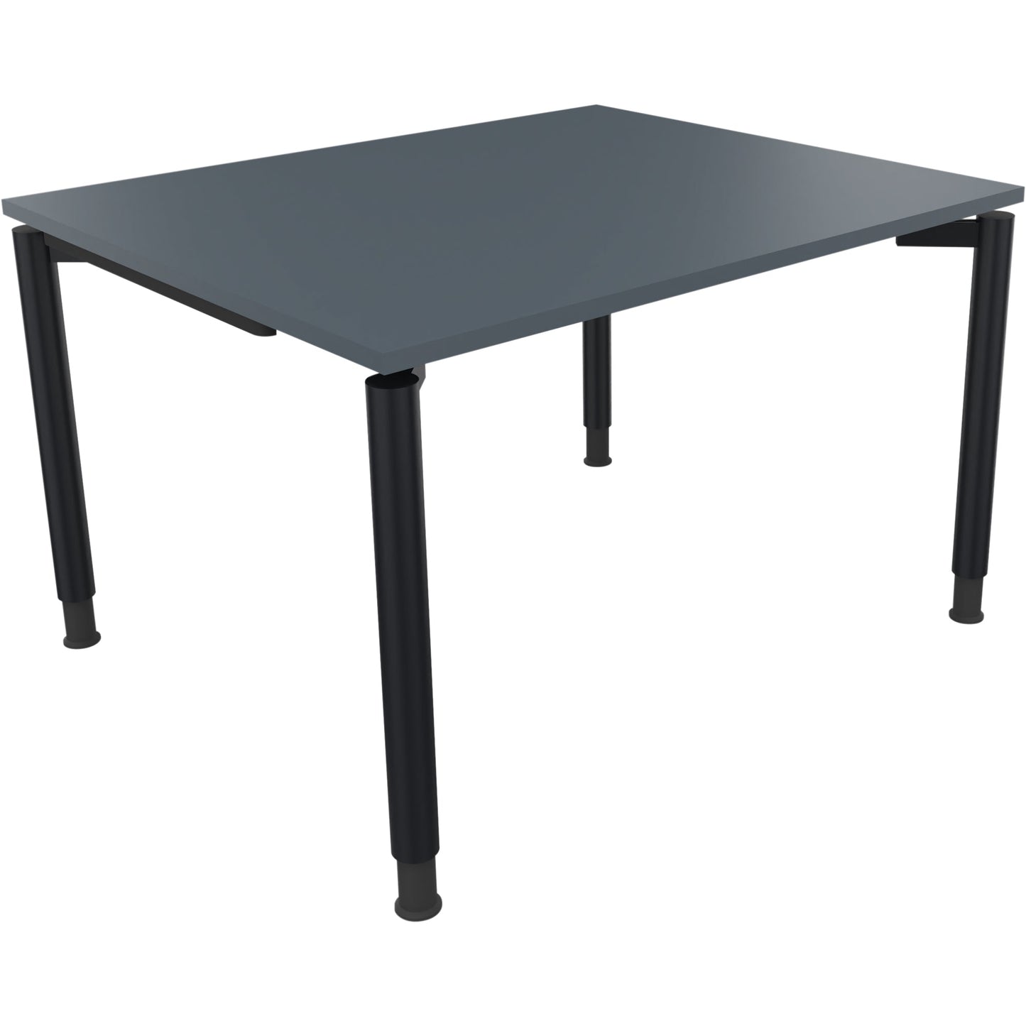 Schreibtisch all in one Maße: 1.200 x 680-820 x 1.000 mm (B x H x T) Holz lavagrau