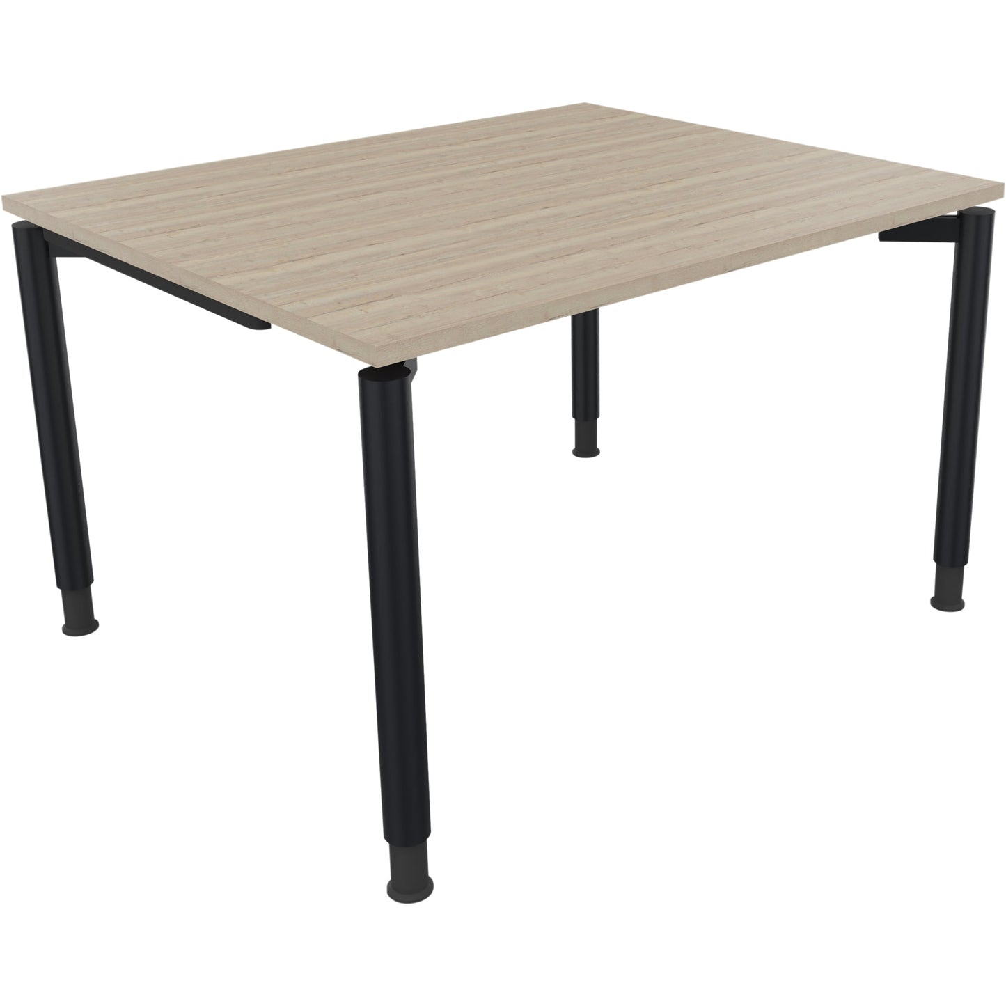 Schreibtisch all in one Maße: 1.200 x 680-820 x 1.000 mm (B x H x T) Holz eiche natur