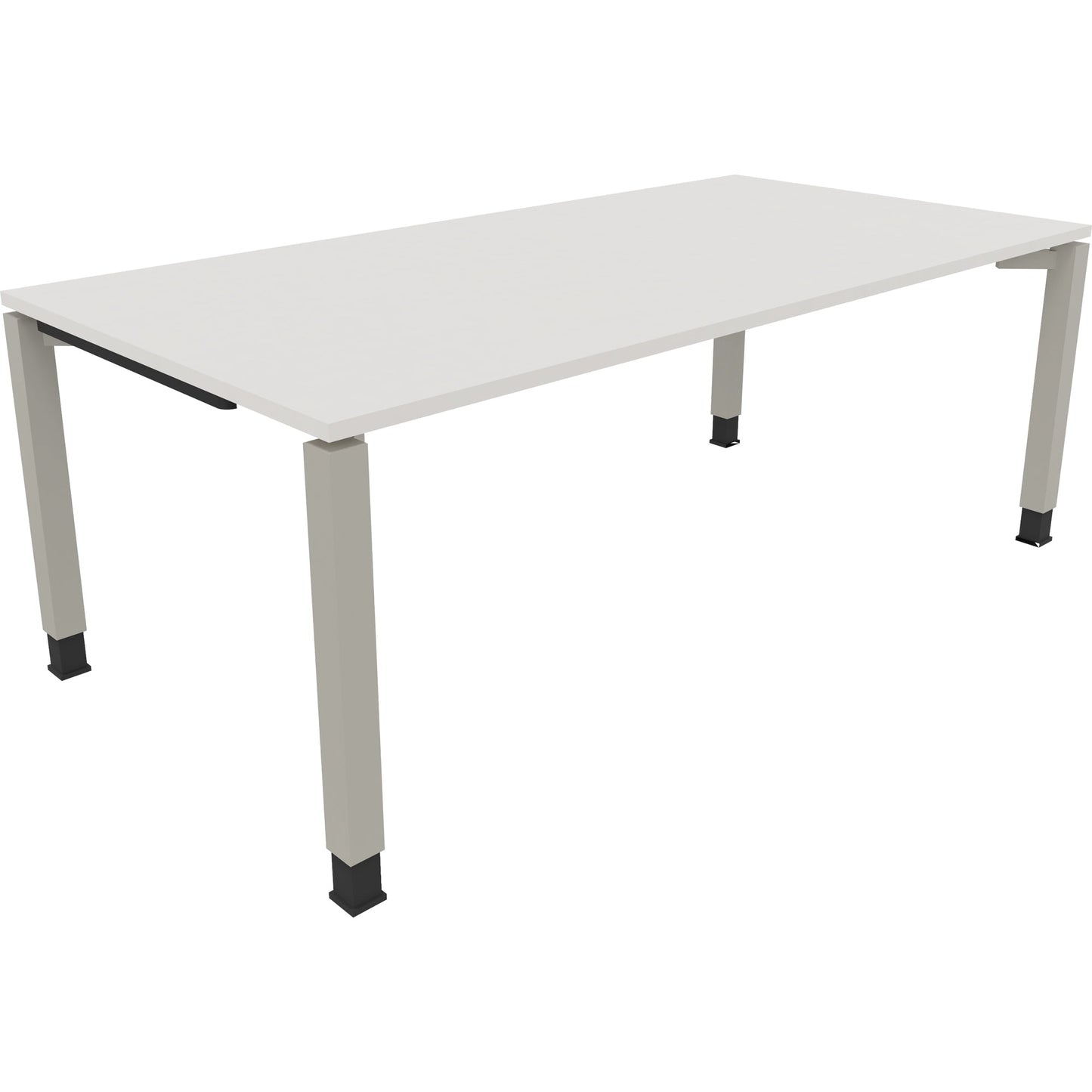 Schreibtisch all in one Maße: 1.200 x 680-820 x 1.000 mm (B x H x T) Holz diamantweiß