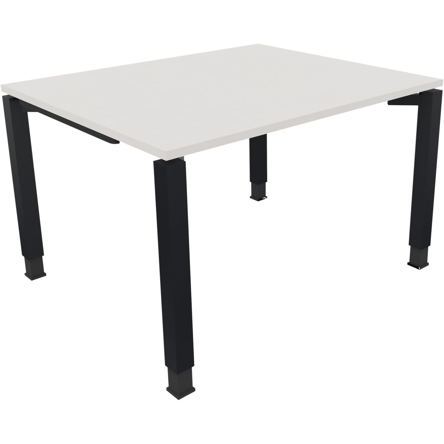 Schreibtisch all in one Maße: 1.200 x 680-820 x 1.000 mm (B x H x T) Holz diamantweiß