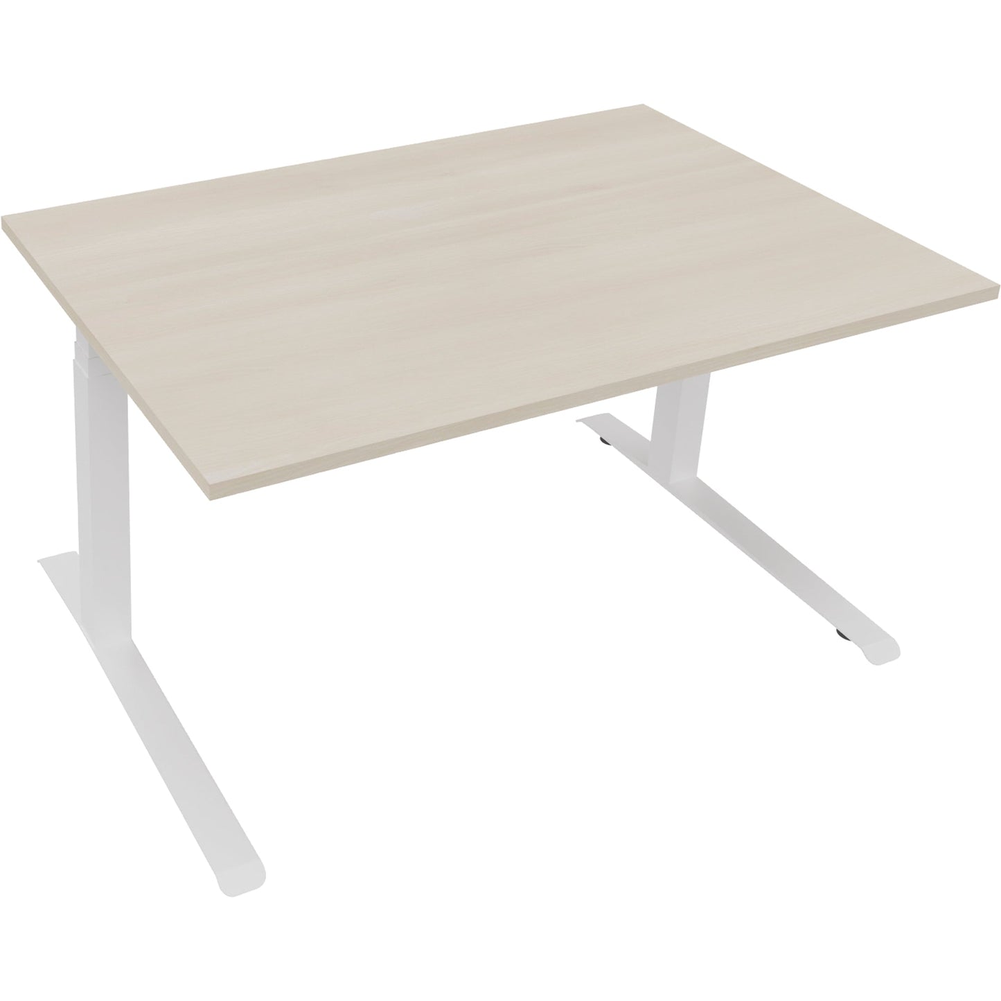 Schreibtisch all in one Maße: 1.400 x 645-1.275 x 900 mm (B x H x T) Holz akazie hell