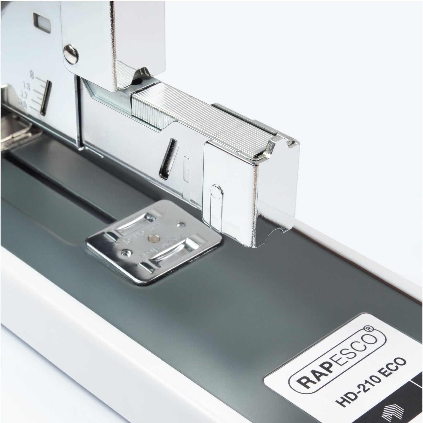 RAPESCO Blockheftgerät ECO HD-210 923/10-24 fest 210 Bl. (80 g/m²) Metall/ABS Kunststoff weiß