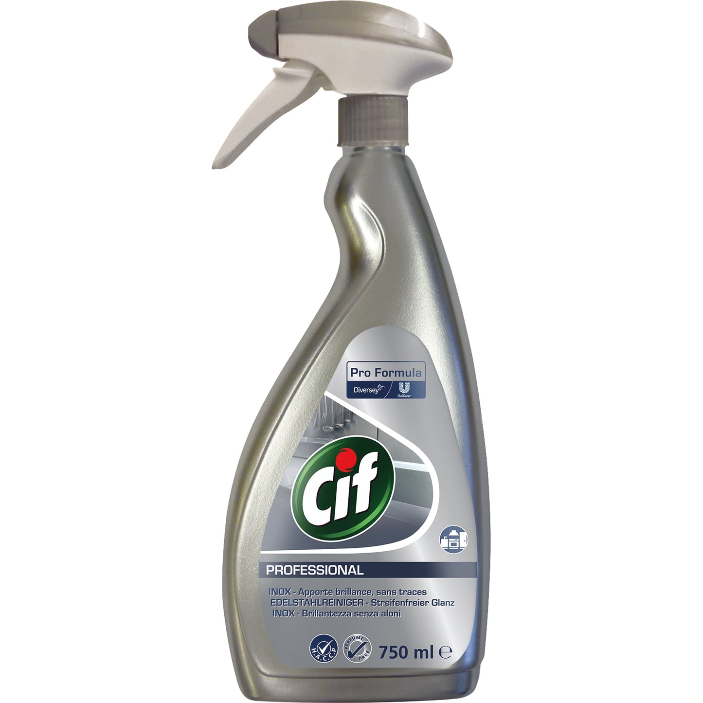 CIF Edelstahlreiniger Professional 7 Sprühflasche Kunststoff 0,75l