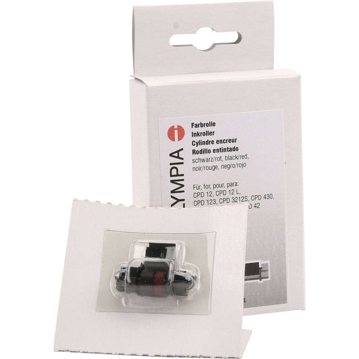 Olympia Farbrolle CPD 123, -41, -42, -3212S schwarz/rot