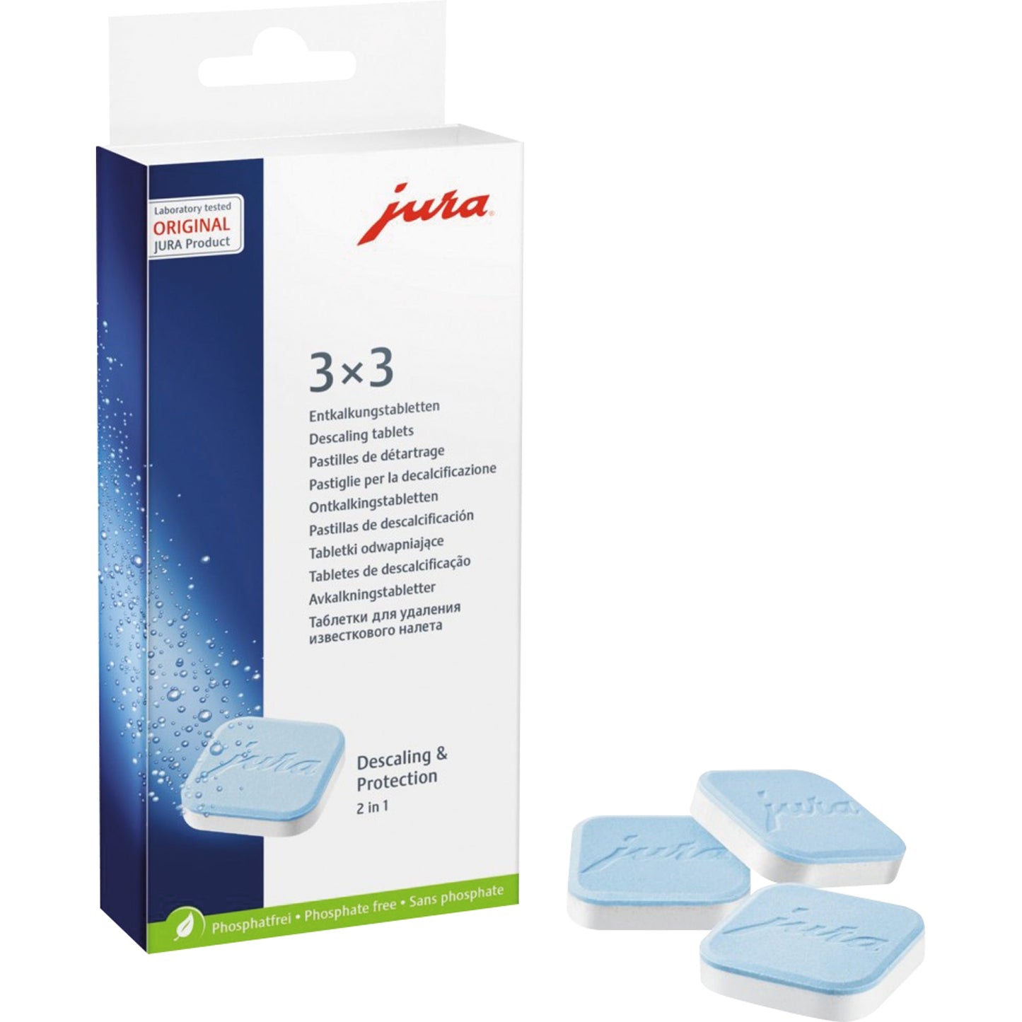 JURA Entkalker Tabletten 3 x 3 St./Pack.