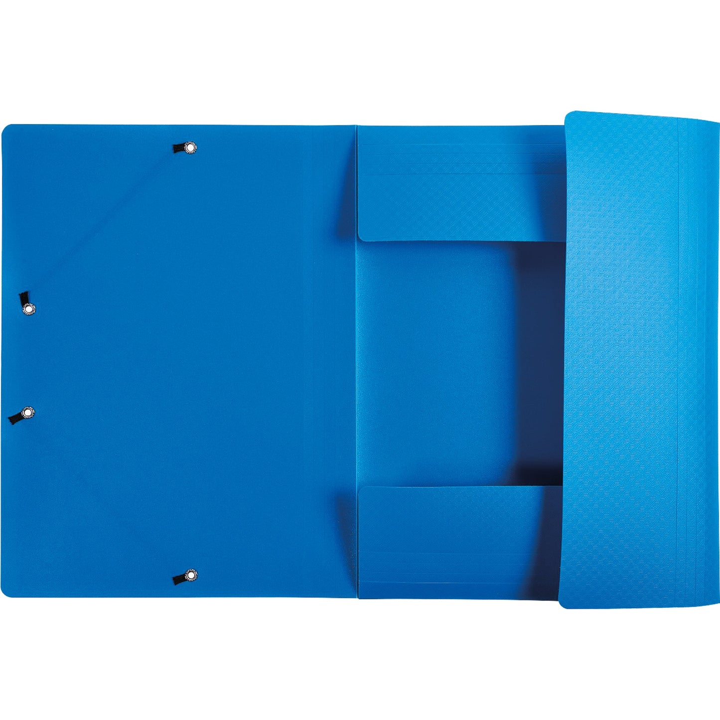 Exacompta Eckspanner Opak DIN A4 Polypropylen blau