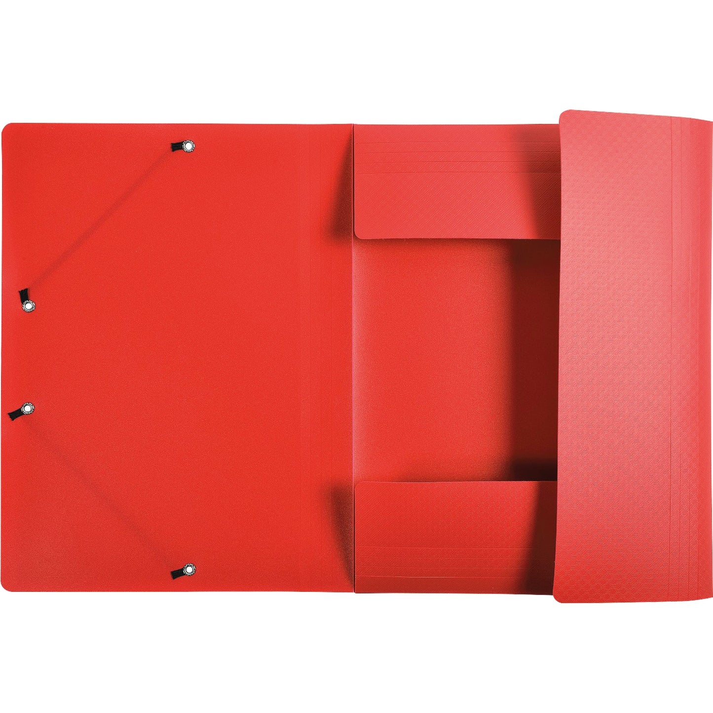 Exacompta Eckspanner Opak DIN A4 Polypropylen rot