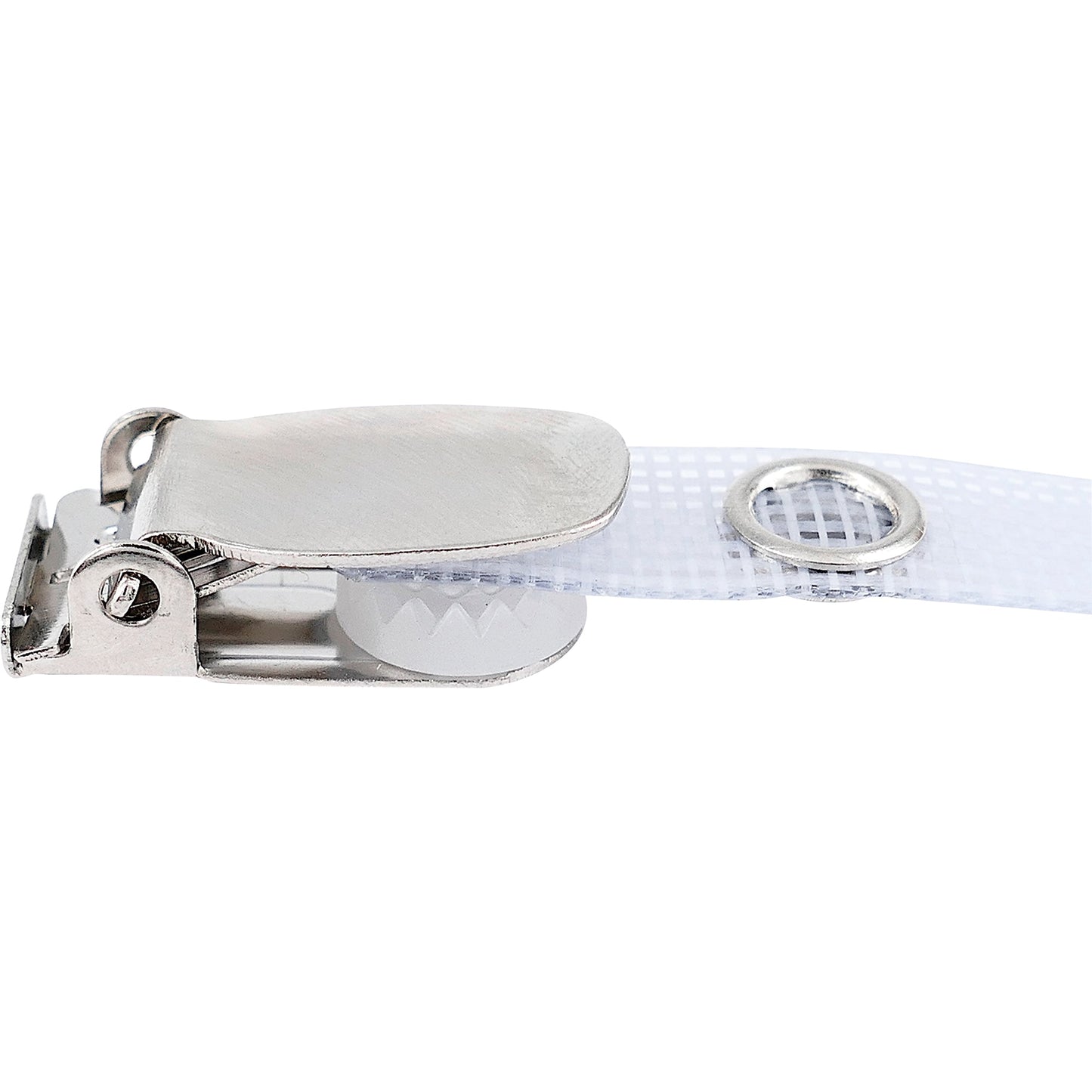 Ersatzclip Namensschild ID 16 Metall/Vinyl 25 St./Pack.