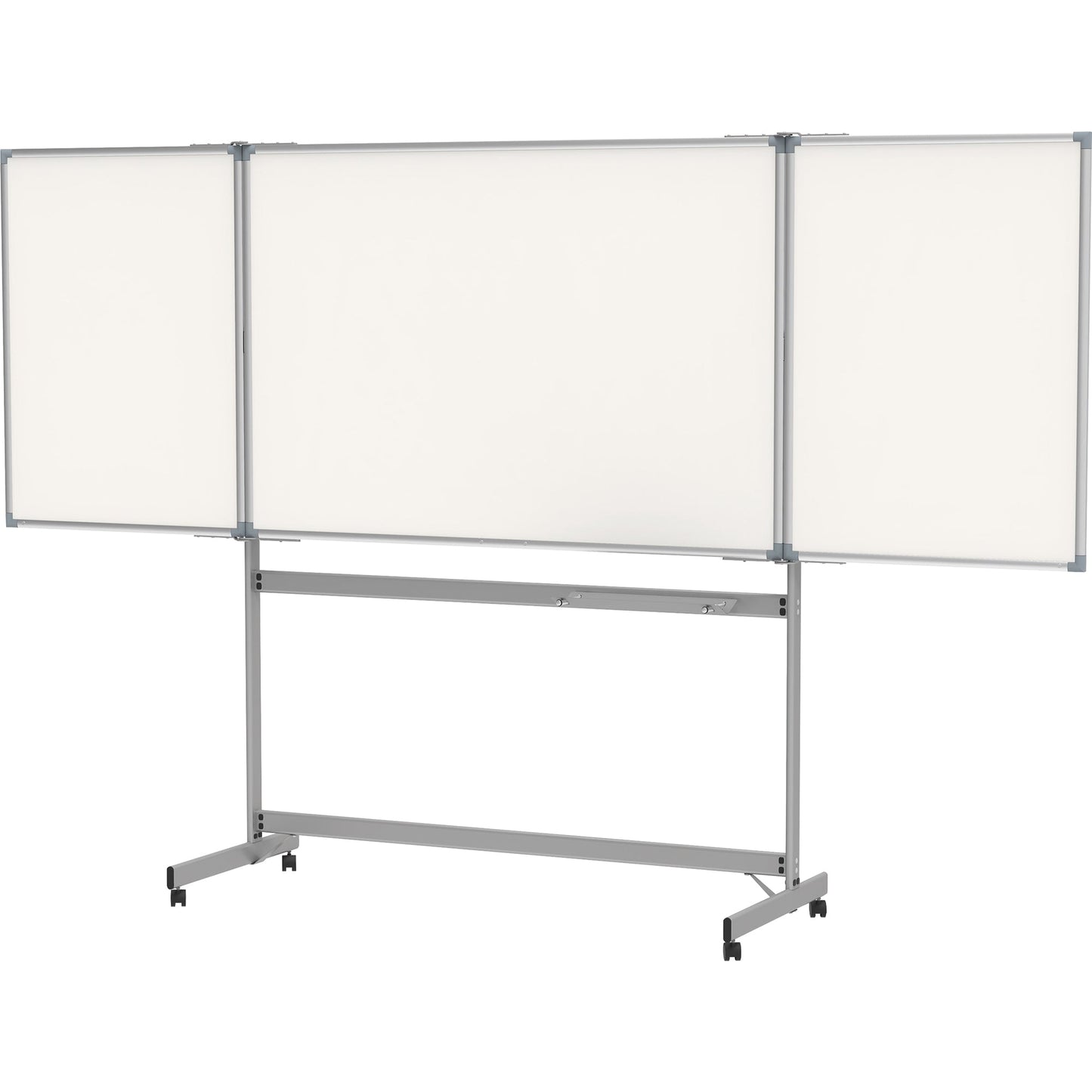 MAUL Klapptafel Mobile MAULpro 150/300 x 100 cm (B x H) Stahlblech weiß