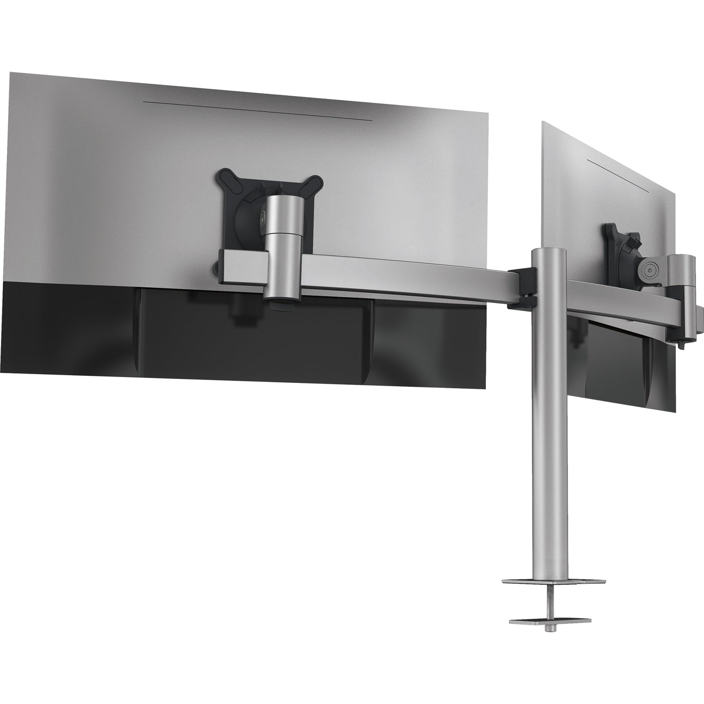 DURABLE Monitorschwenkarm PRO 78 x 44,5 x 19 cm (B x H x T) 3-8kg Aluminium/Kunststoff silber metallic