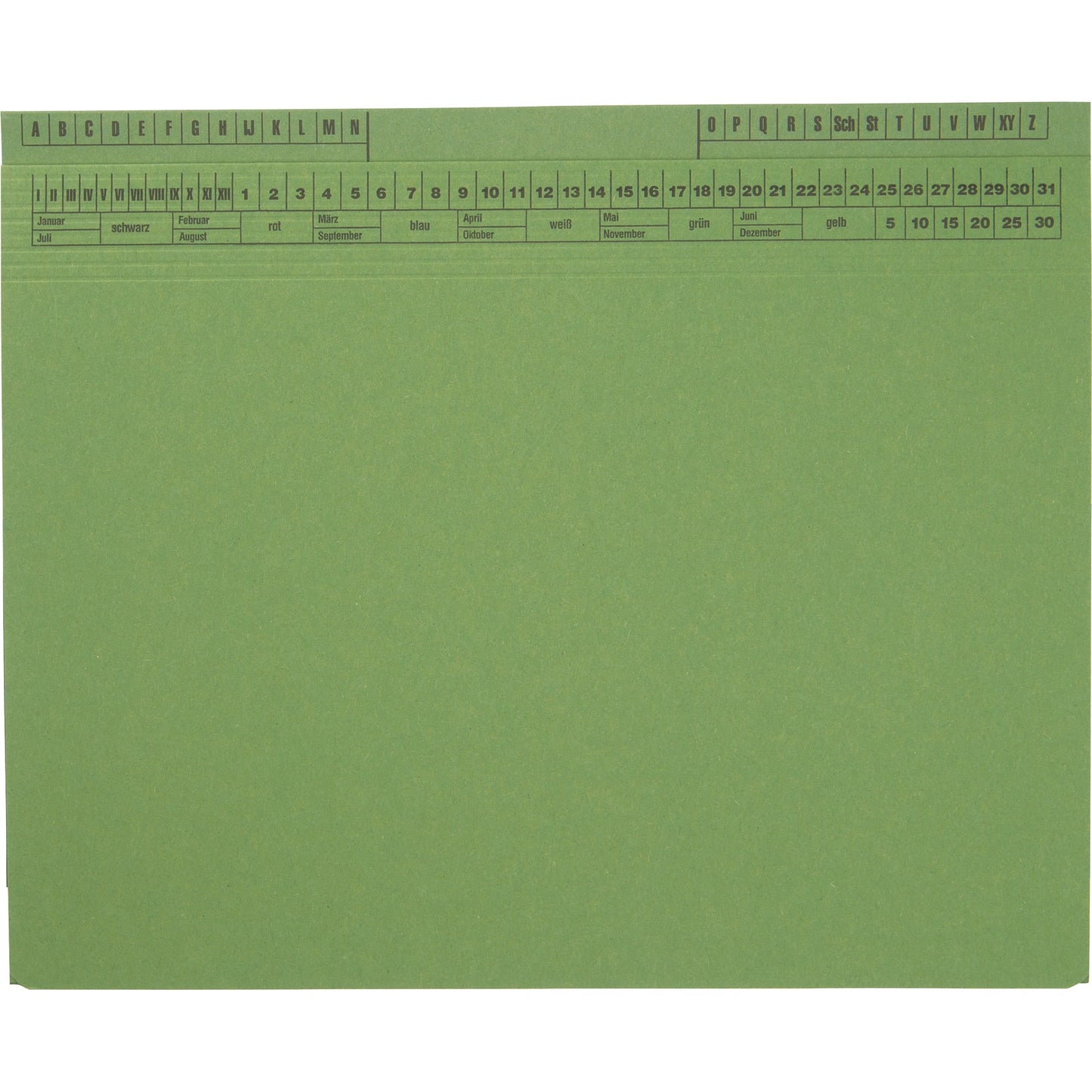 SoldanPlus Hängehefter CLASSIC DIN A4 320g/m² Karton grün