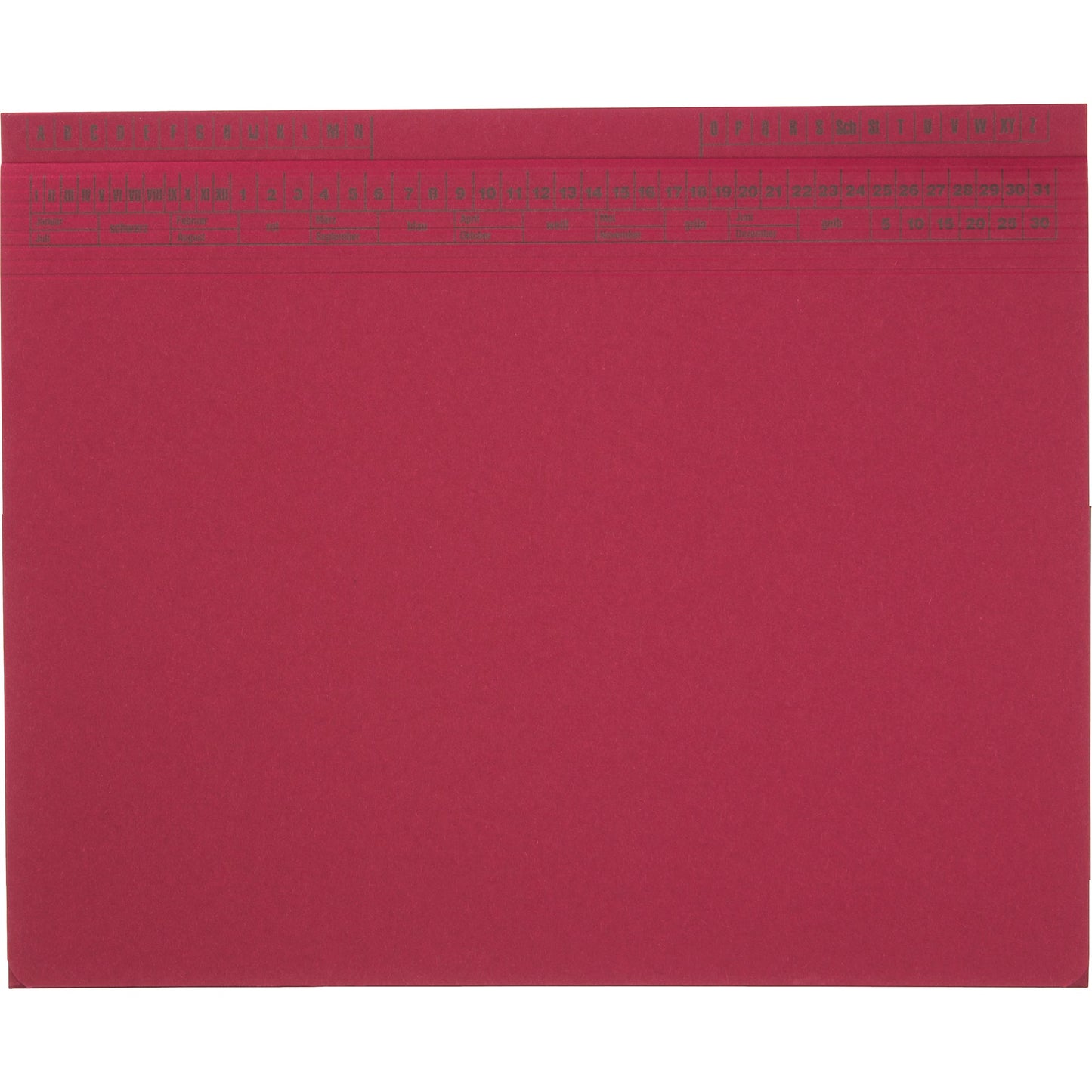 SoldanPlus Hängehefter CLASSIC DIN A4 320g/m² Karton bordeaux