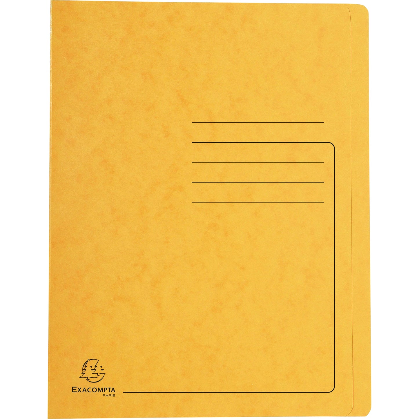 Exacompta Schnellhefter DIN A4 355g/m² Colorspankarton gelb