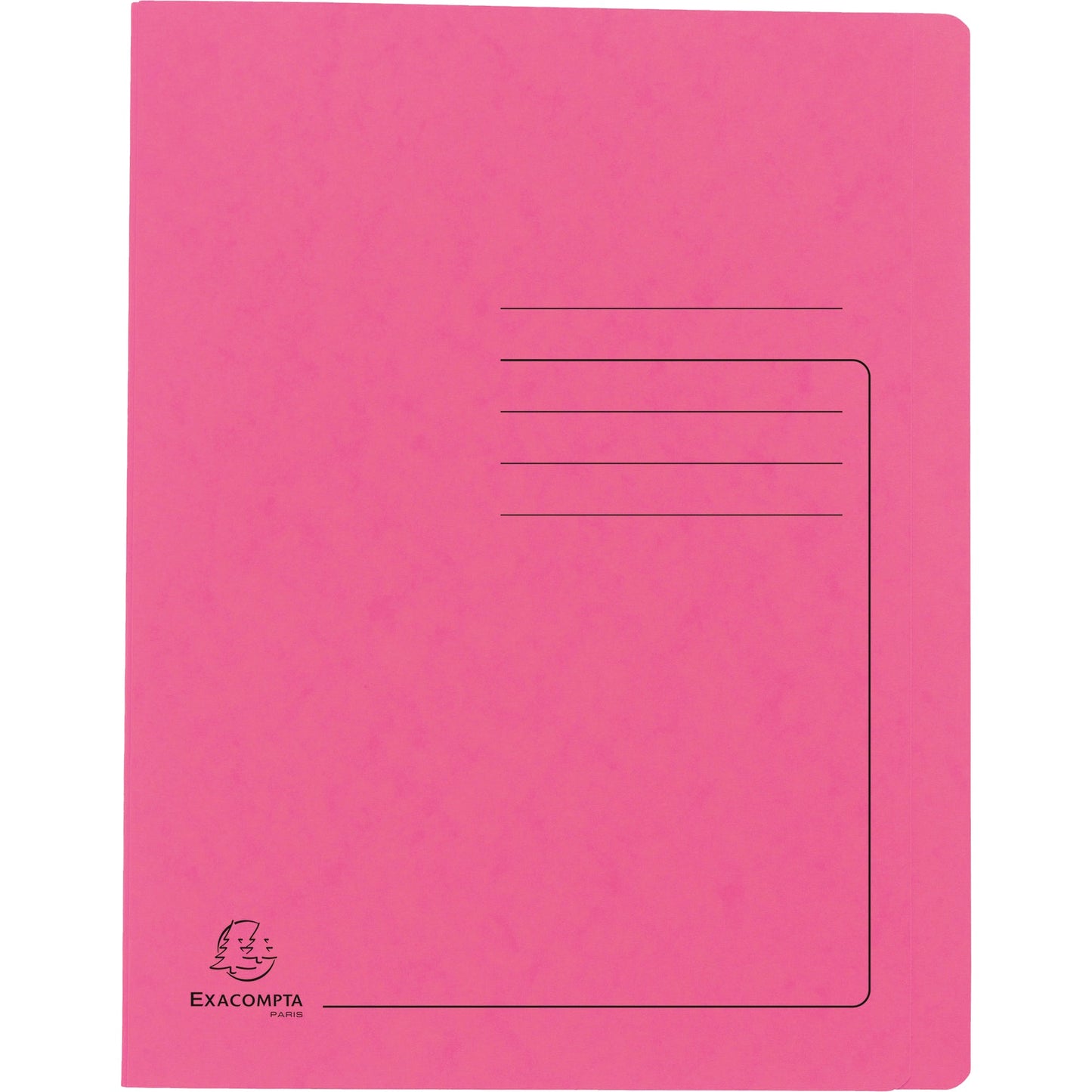 Exacompta Schnellhefter DIN A4 355g/m² Colorspankarton rosa