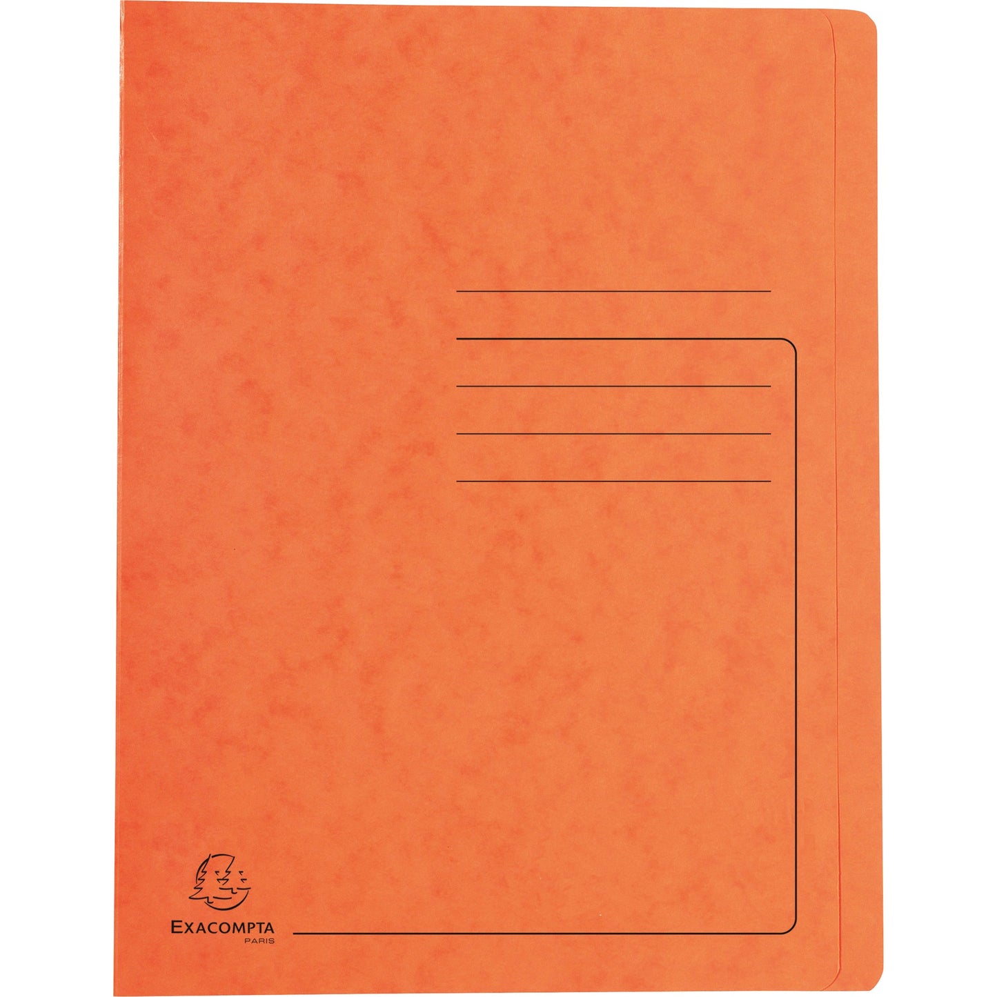 Exacompta Schnellhefter DIN A4 355g/m² Colorspankarton orange