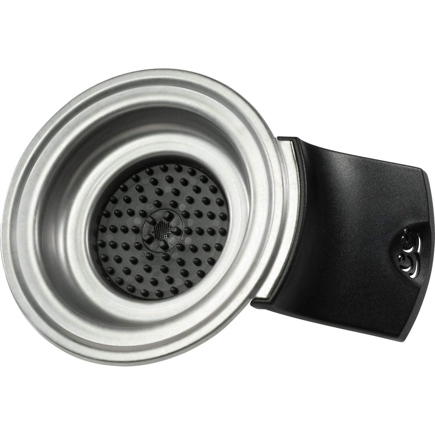 Philips Ersatzteil Kaffeemaschine Padhalter 2-fach Senseo® HD7818, -7804, -7805, -7817, -7819, -7806, -7810, -7811, -7812, -7813, -7814, -7815, -7816, -6553, -6554, -6555, -6556, -7803 schwarz