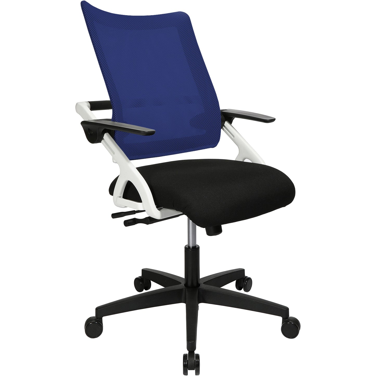 TOPSTAR Bürodrehstuhl New S'move 42-55cm Rolle hart gebremst (für Teppichboden) Kunststoff