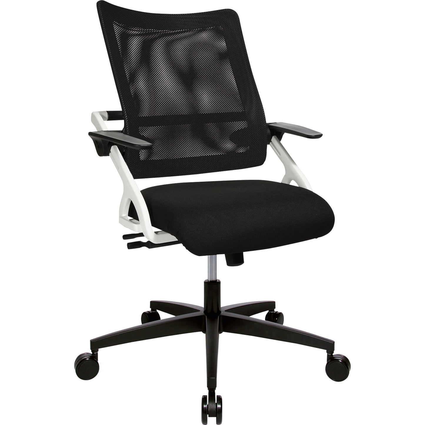 TOPSTAR Bürodrehstuhl New S'move 42-55cm Rolle hart gebremst (für Teppichboden) Kunststoff