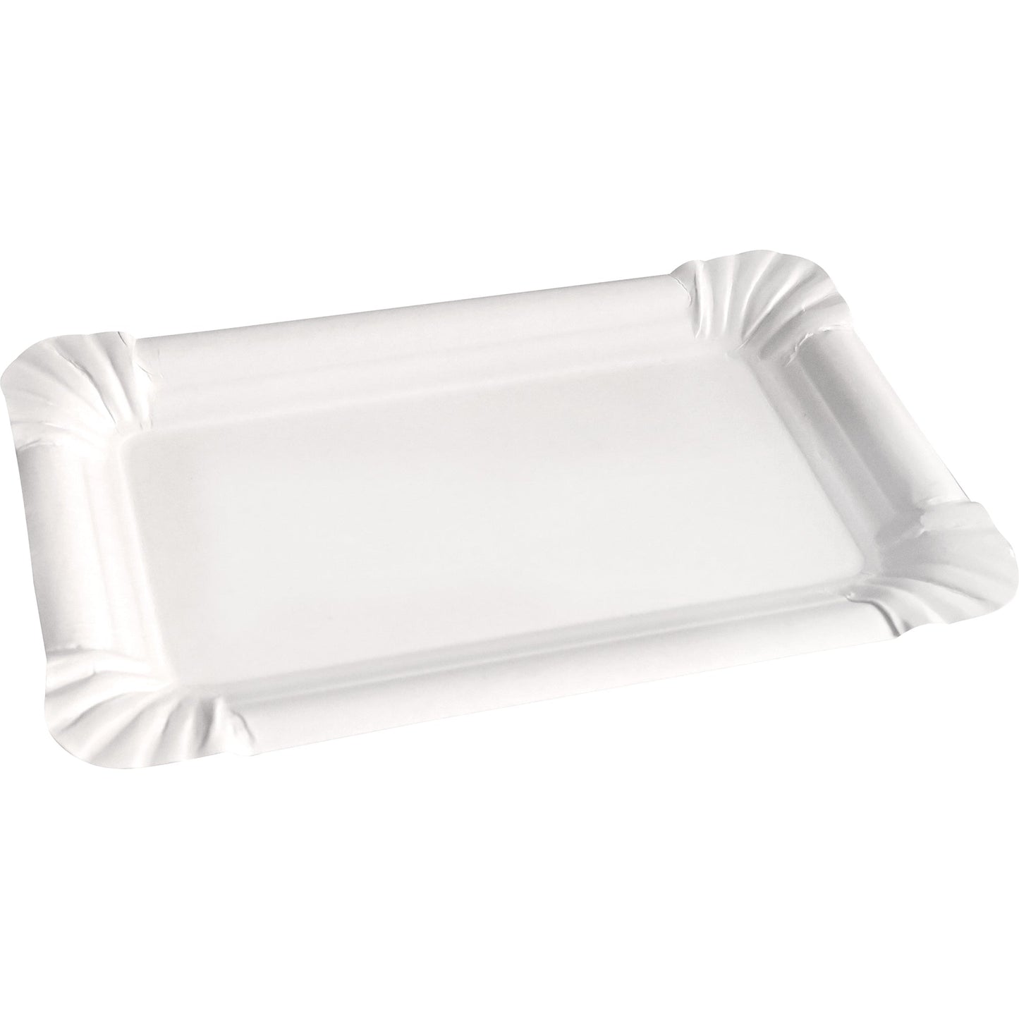 NATURE Star Speiseteller Einweg 13 x 20 cm (B x L) weiß 250 St./Pack.