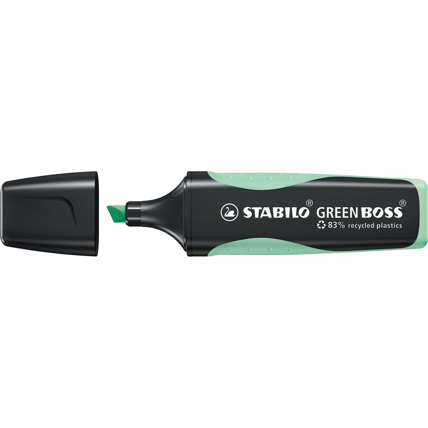 STABILO® Textmarker GREEN BOSS® Pastel 2-5mm pastellminzgrün Keilspitze