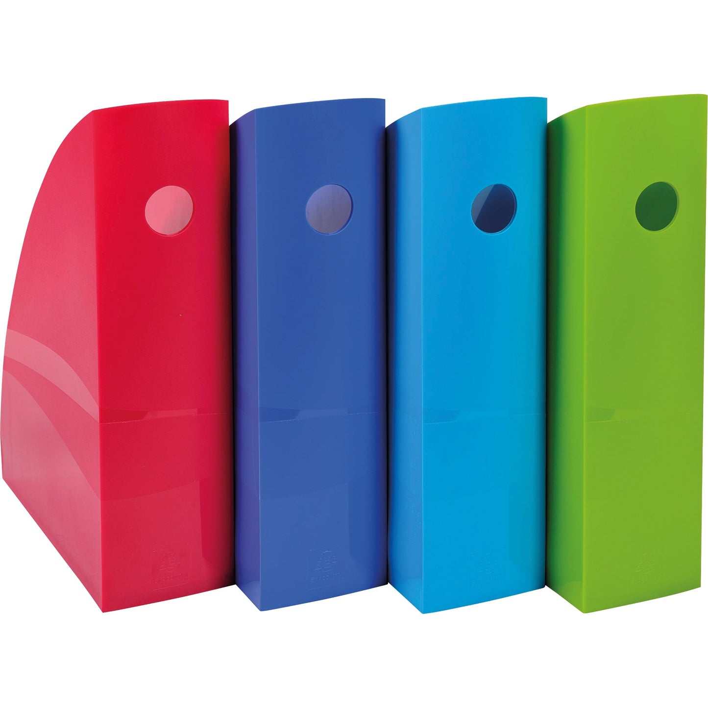 Exacompta Stehsammler MAG-CUBE 1928 8,2 x 30,5 x 26,6 cm (B x H x T) DIN A4, Überbreite Werkstoff: Polystyrol mehrfarbig