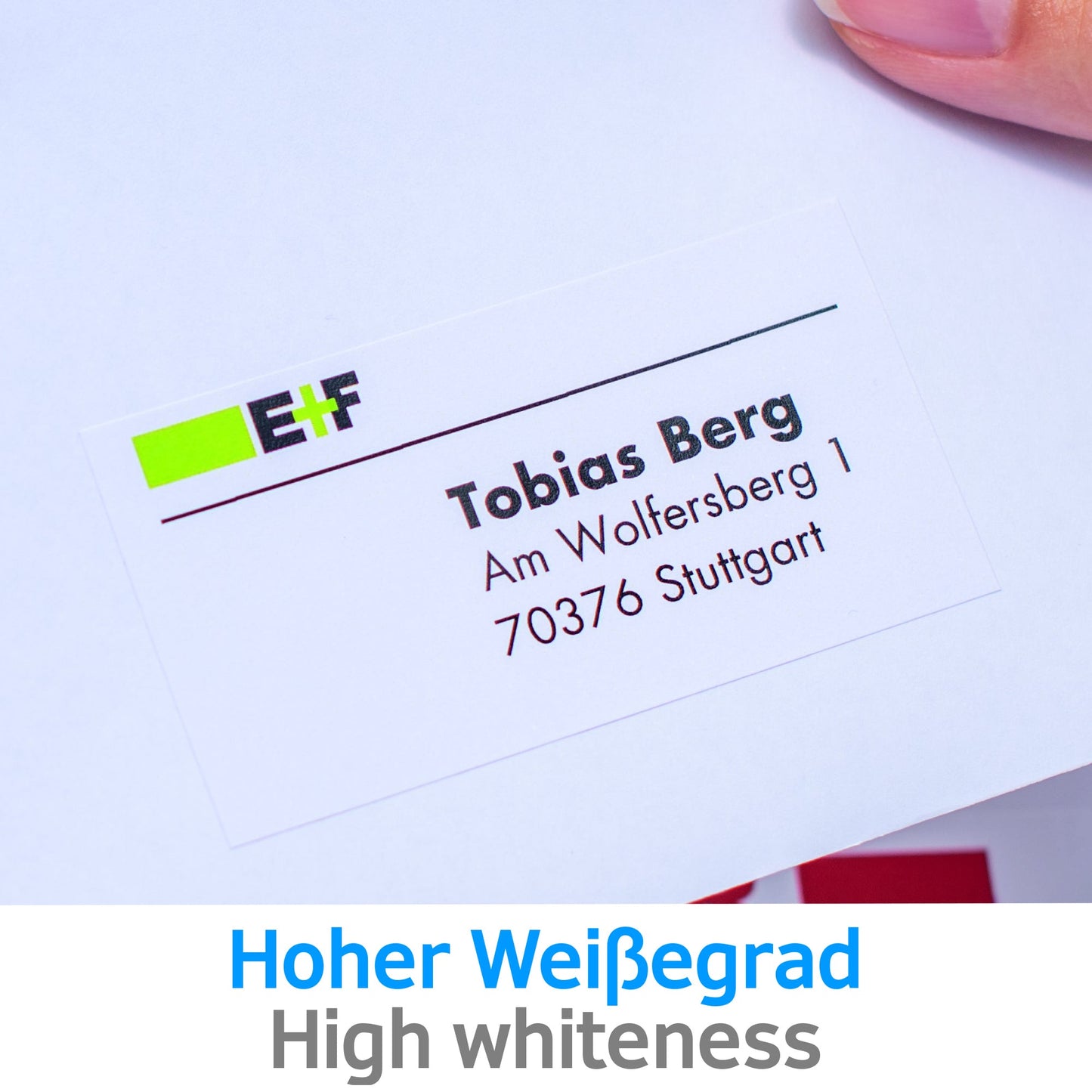 HERMA Adressetikett PREMIUM 63,5 x 33,9 mm (B x H) Papier weiß 2.400 Etik./Pack.