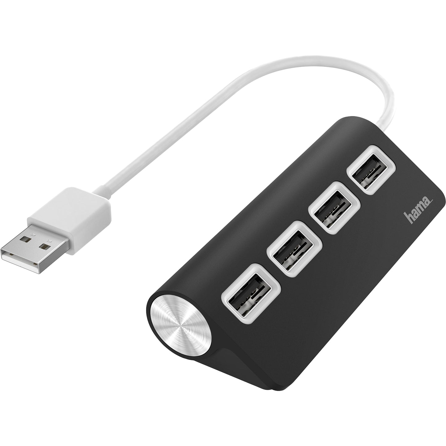 Hama USB-Hub USB 2.0 schwarz
