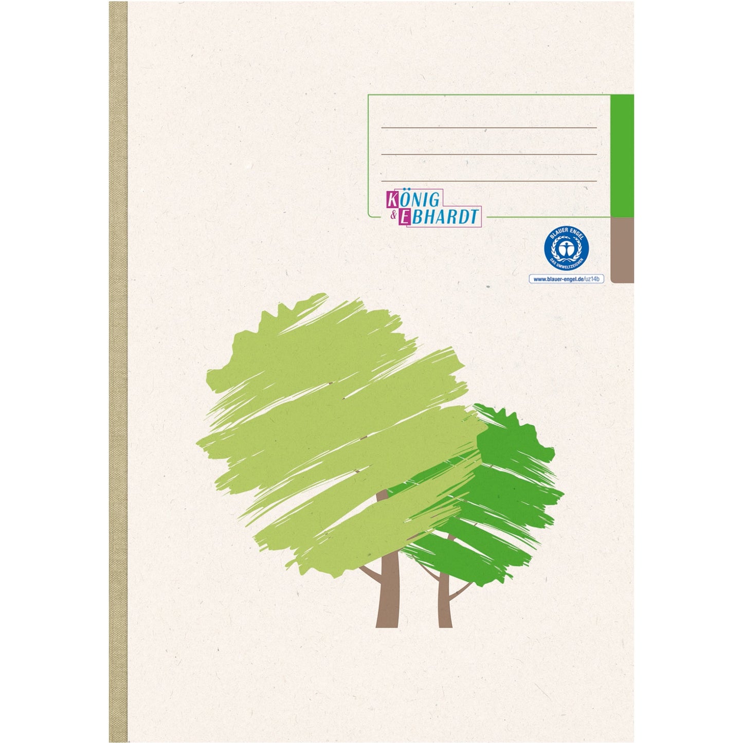 König & Ebhardt Kladde DIN A4 liniert weiß 96 Bl.