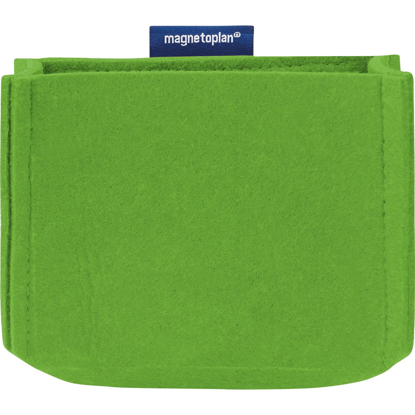 magnetoplan® Stiftehalter magnetoTray ecoAware MEDIUM 13 x 10 x 6 cm (B x H x T) nicht selbstklebend magnethaftend Polyester, 100 % recycelt grün