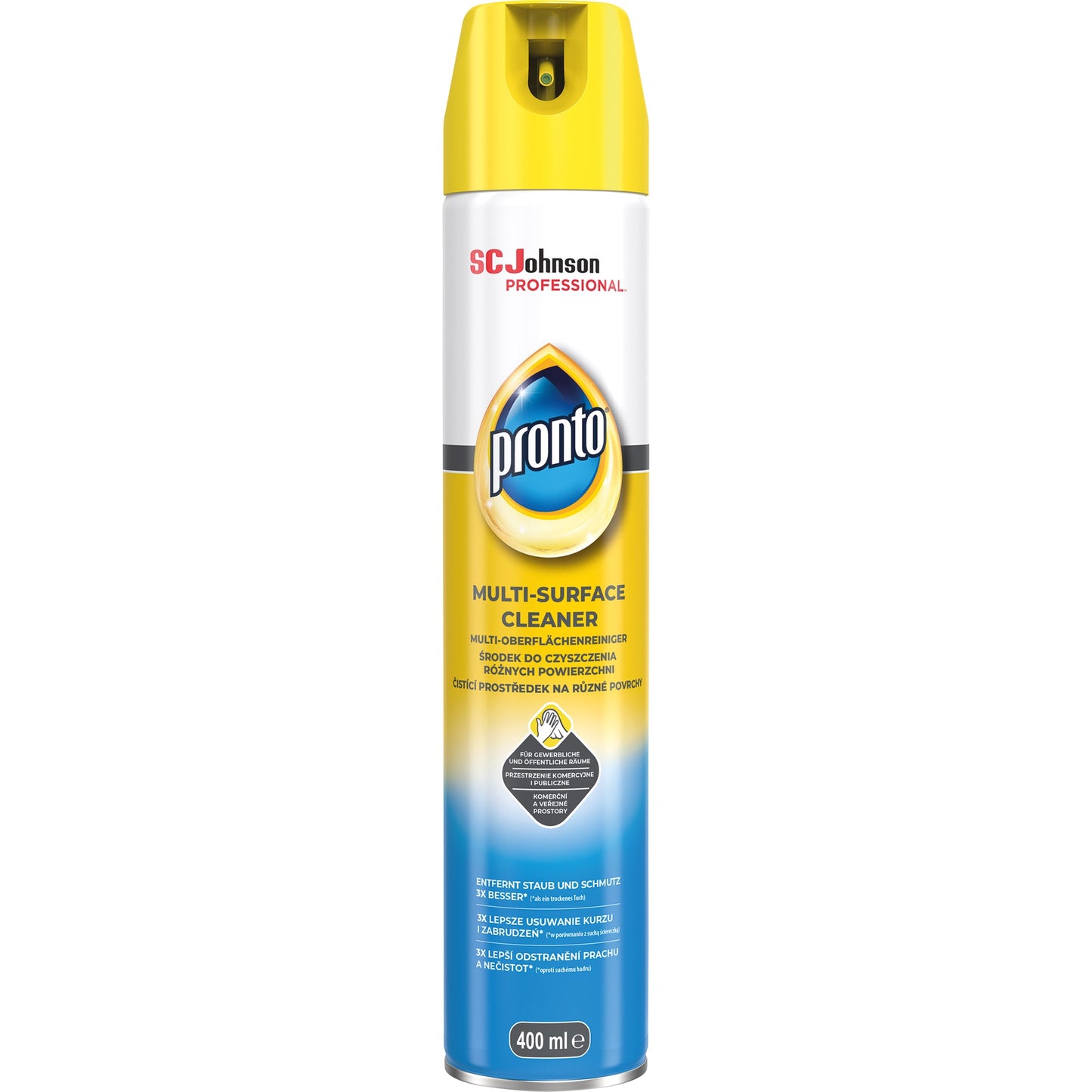 Pronto Allzweckreiniger Multi Oberflächen regenschauer 8-9,5 Sprühdose 0,4l