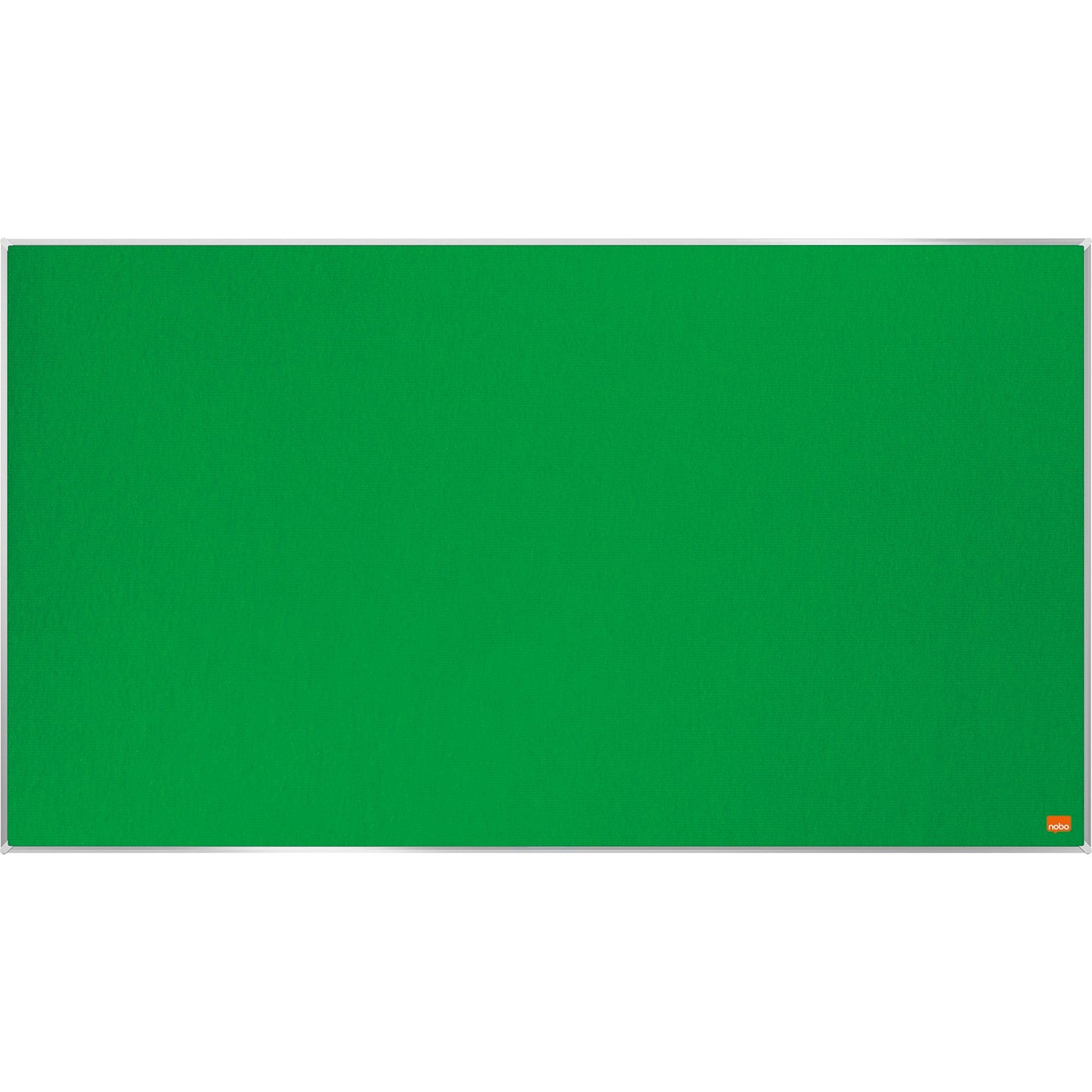 Nobo® Pinnwand Impression Pro Widescreen 89 x 50 cm (B x H) Maße der Oberfläche: 87,9 x 49,1 cm (B x H) Filz Material des Rahmens: Aluminium grün