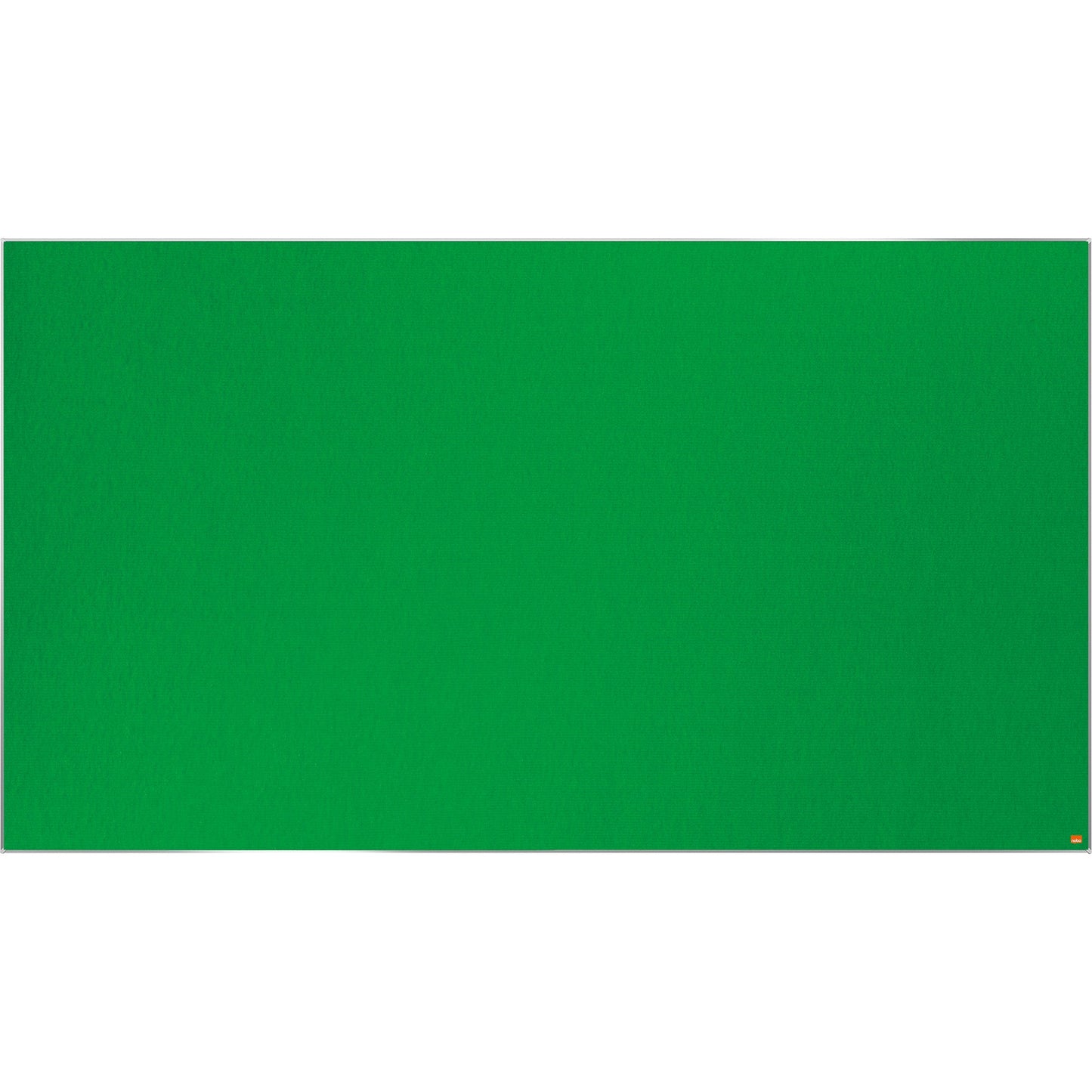 Nobo® Pinnwand Impression Pro Widescreen 188 x 106 cm (B x H) Maße der Oberfläche: 187,5 x 105,2 cm (B x H) Filz Material des Rahmens: Aluminium grün