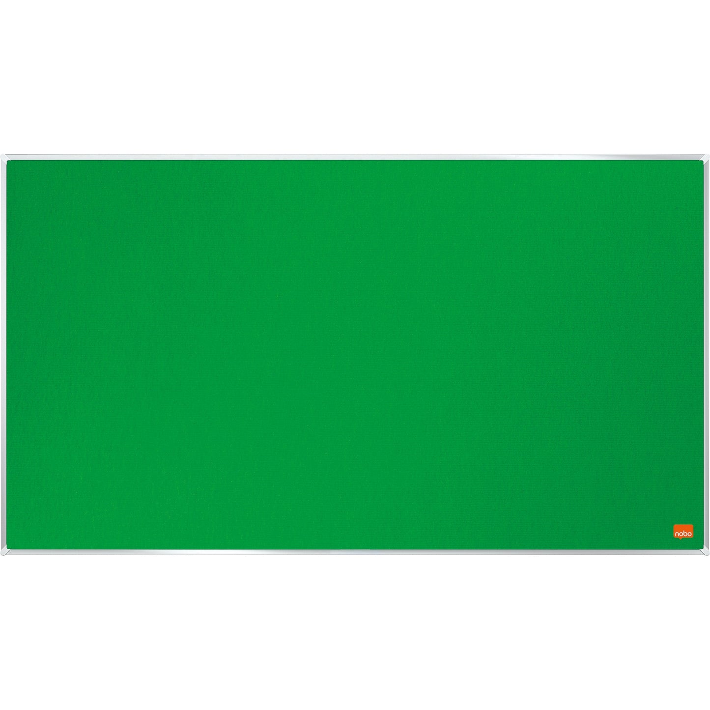 Nobo® Pinnwand Impression Pro Widescreen 71 x 40 cm (B x H) Maße der Oberfläche: 70,2 x 39,2 cm (B x H) Filz Material des Rahmens: Aluminium grün