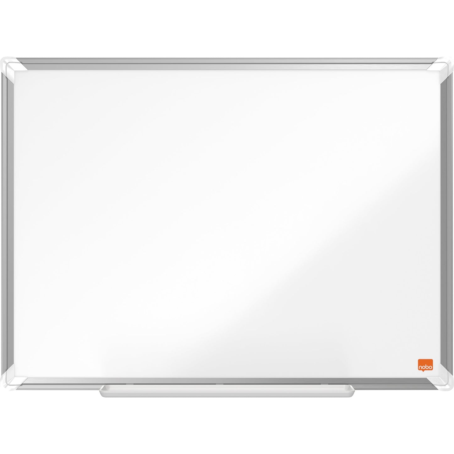 Nobo® Whiteboard Premium Plus Nano CleanT Maße der Oberfläche: 60 x 45 cm (B x H) Tafel magnethaftend nicht beidseitig beschreibbar inkl. Nobo Marker Stahl lackiert weiß