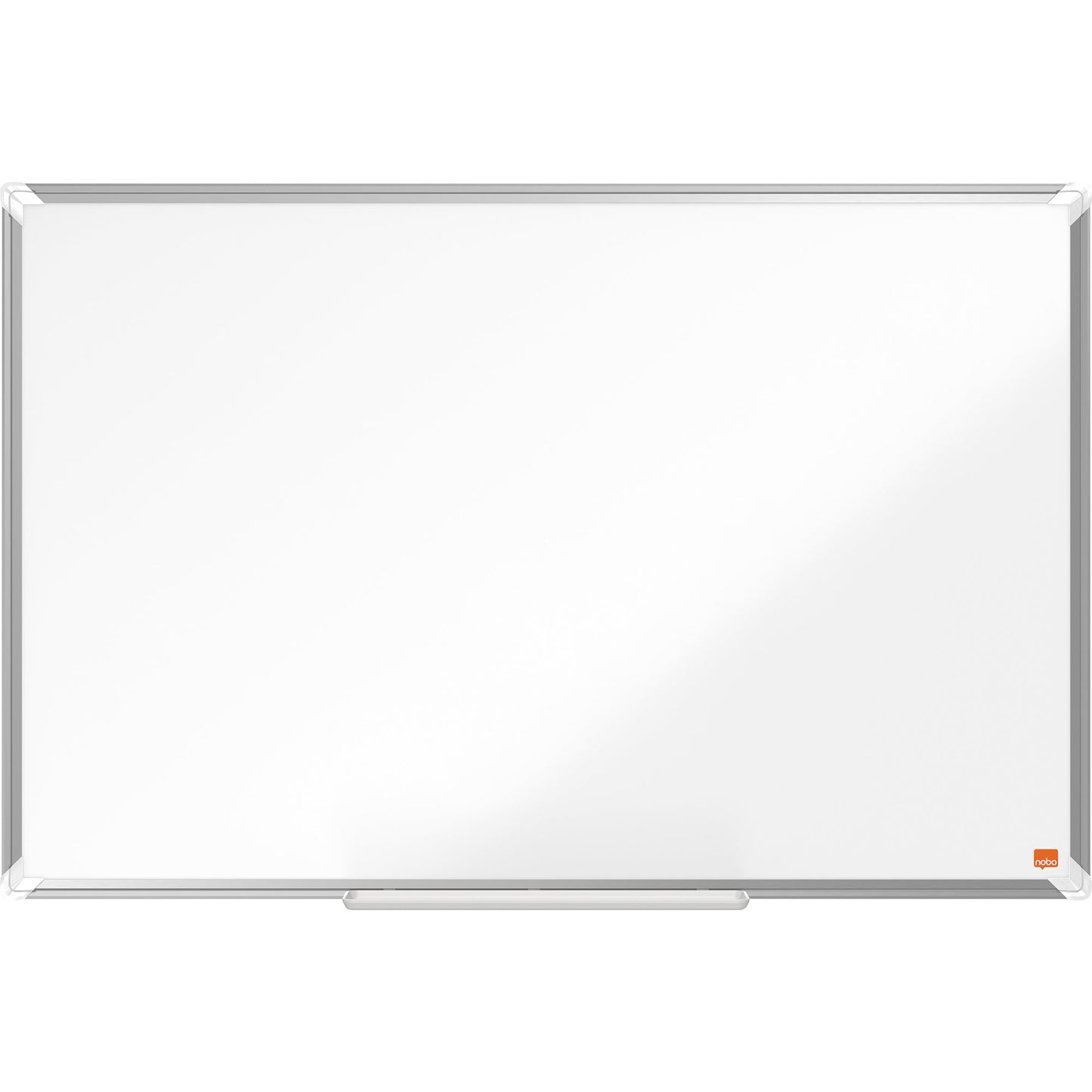 Nobo® Whiteboard Premium Plus Nano CleanT Maße der Oberfläche: 90 x 60 cm (B x H) Tafel magnethaftend nicht beidseitig beschreibbar inkl. Nobo Marker Stahl lackiert weiß