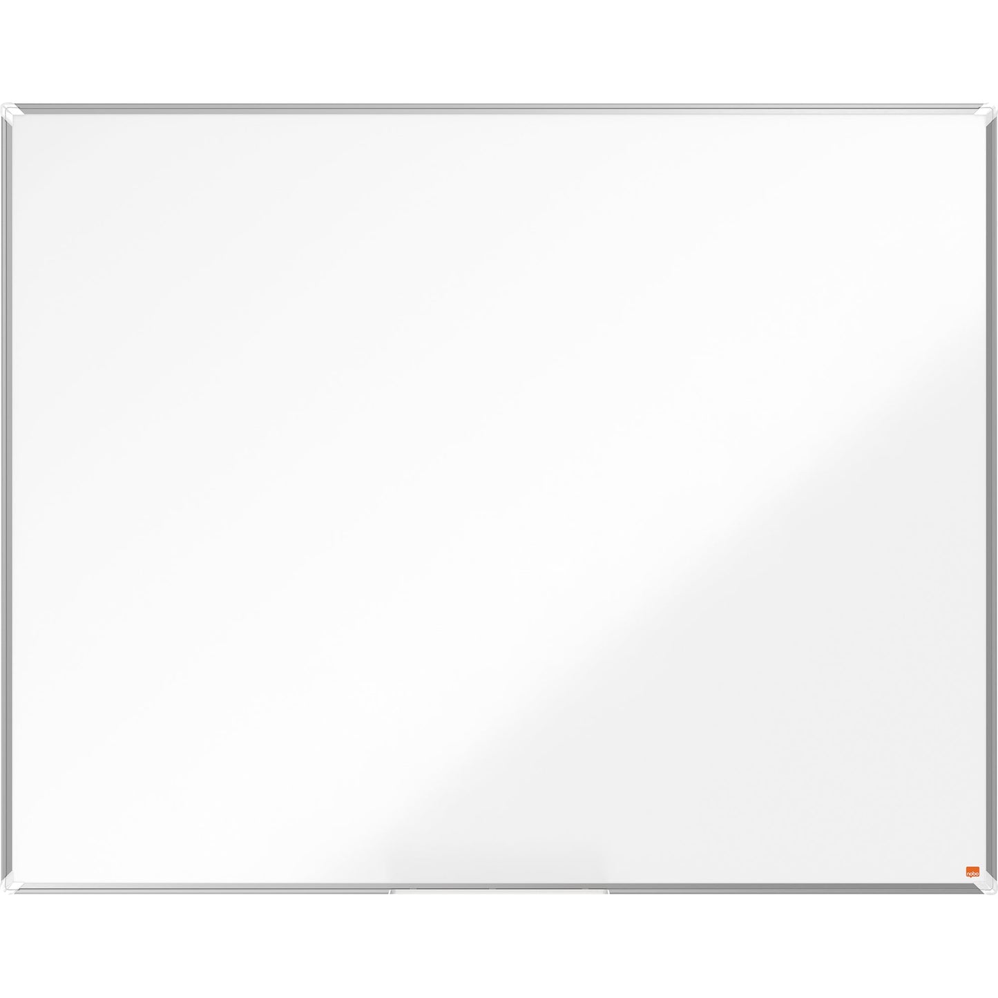 Nobo® Whiteboard Premium Plus Nano CleanT Maße der Oberfläche: 150 x 120 cm (B x H) Tafel magnethaftend nicht beidseitig beschreibbar inkl. Nobo Marker Stahl lackiert weiß