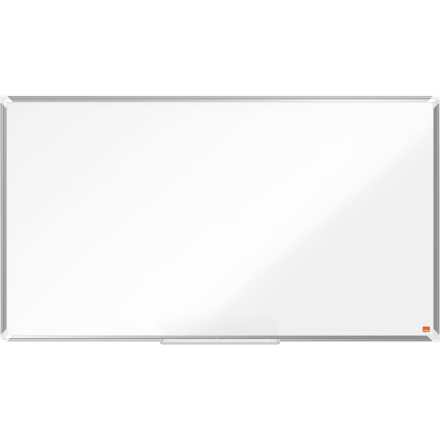 Nobo® Whiteboard Premium Plus Nano CleanT Widescreen Maße der Oberfläche: 122 x 69 cm (B x H) Tafel magnethaftend nicht beidseitig beschreibbar inkl. Nobo Marker Stahl lackiert weiß