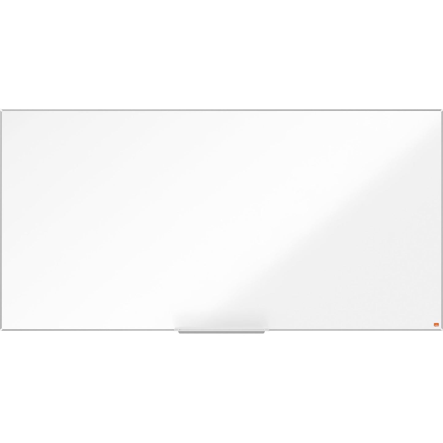 Nobo® Whiteboard Impression Pro Stahl Maße der Oberfläche: 180 x 90 cm (B x H) Tafel magnethaftend nicht beidseitig beschreibbar inkl. Nobo Marker Stahl lackiert weiß
