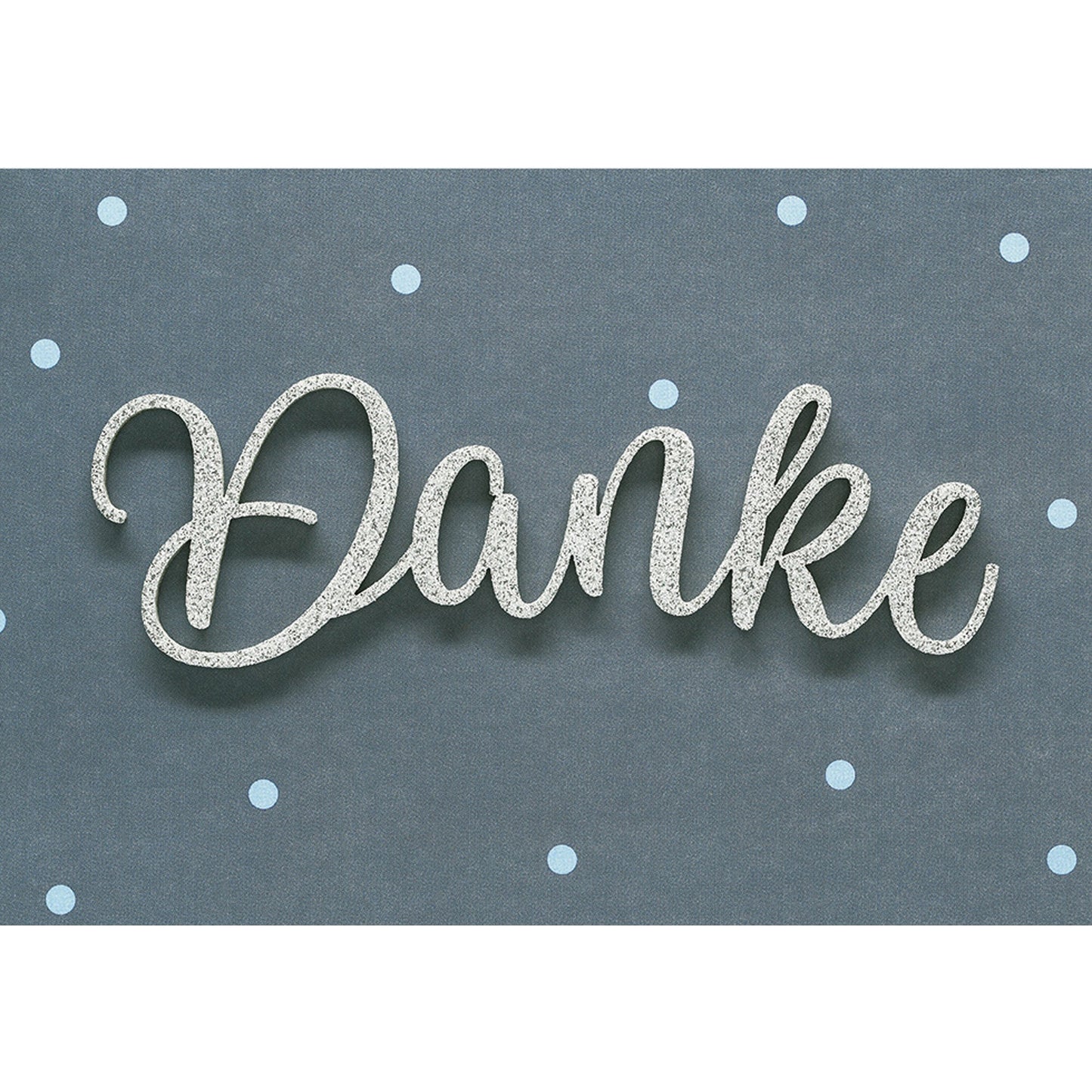 Perleberg Faltkarte Dankeschönkarte 300g/m² mehrfarbig Dankeschön Danke