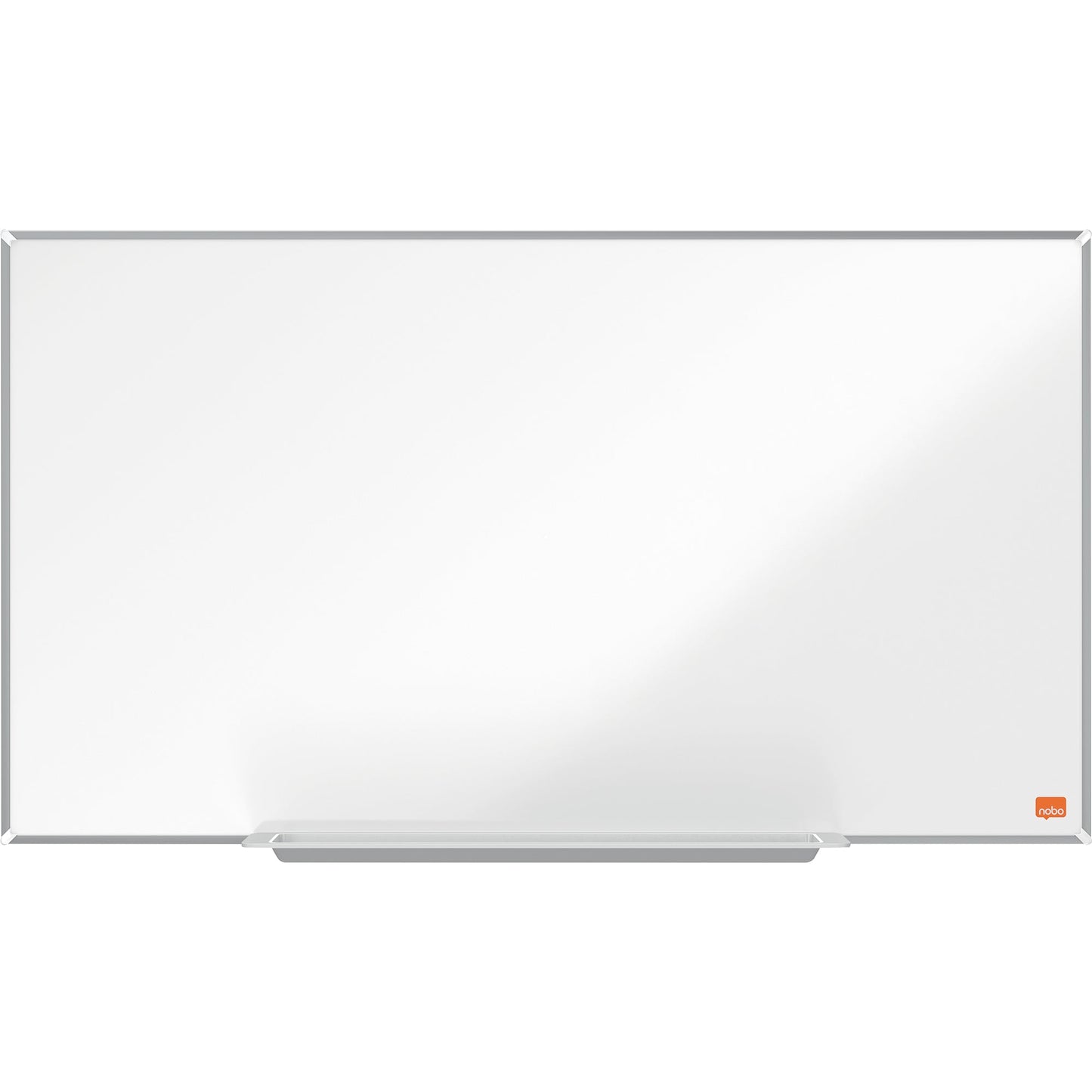 Nobo® Whiteboard Impression Pro Widescreen Maße der Oberfläche: 71 x 40 cm (B x H) Tafel magnethaftend nicht beidseitig beschreibbar inkl. Nobo Marker Stahl emailliert weiß