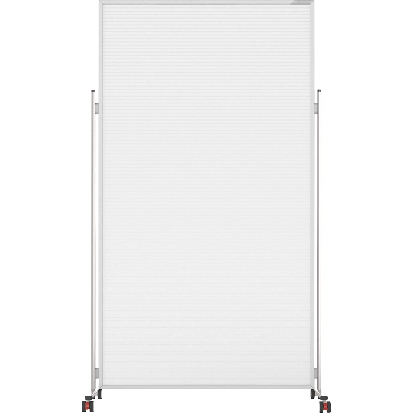 magnetoplan® Trennwand Evolution mobil 120 x 208 x 46,5 cm (B x H x T) Acryl transparent