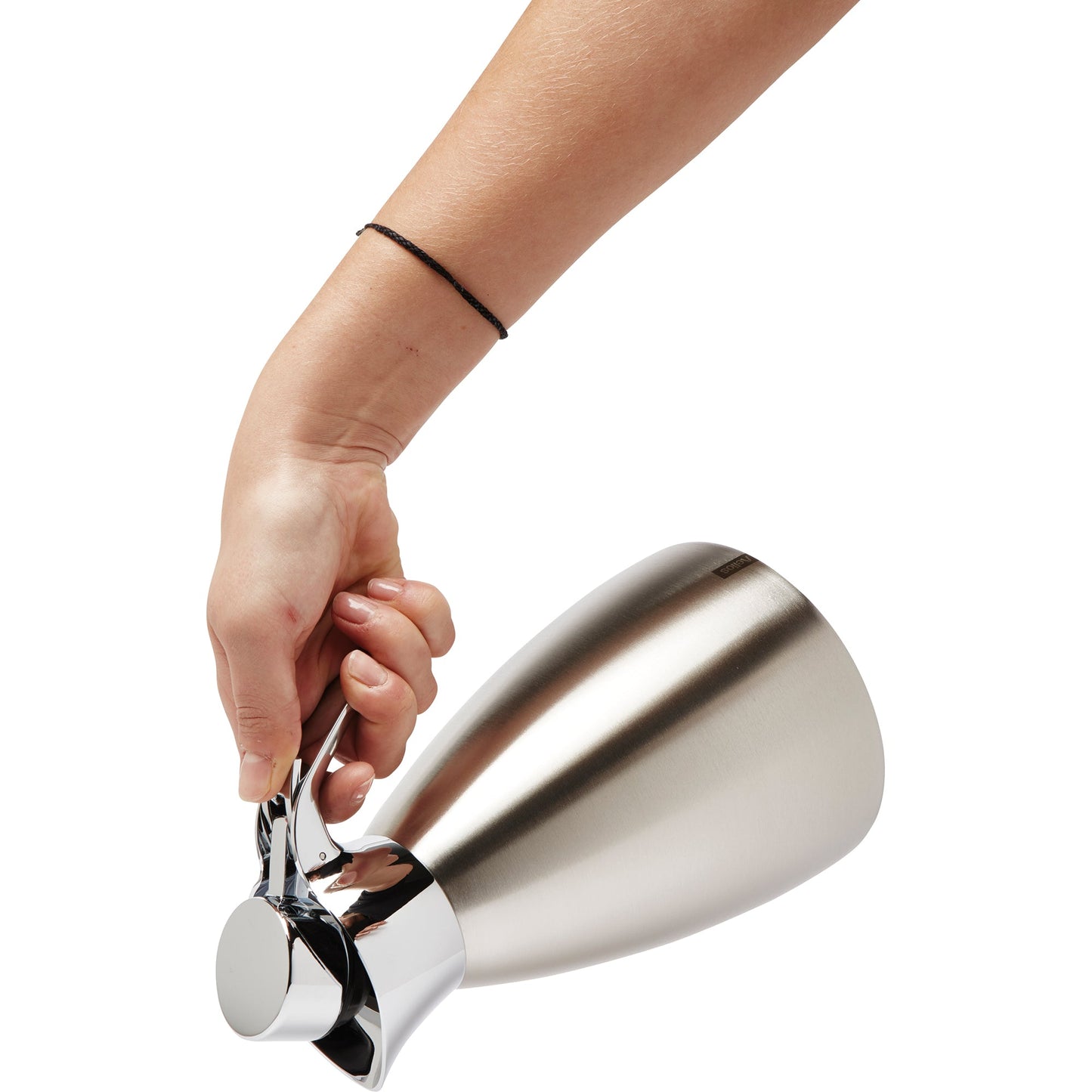 Helios Isolierkanne Supreme 1l Edelstahl edelstahl