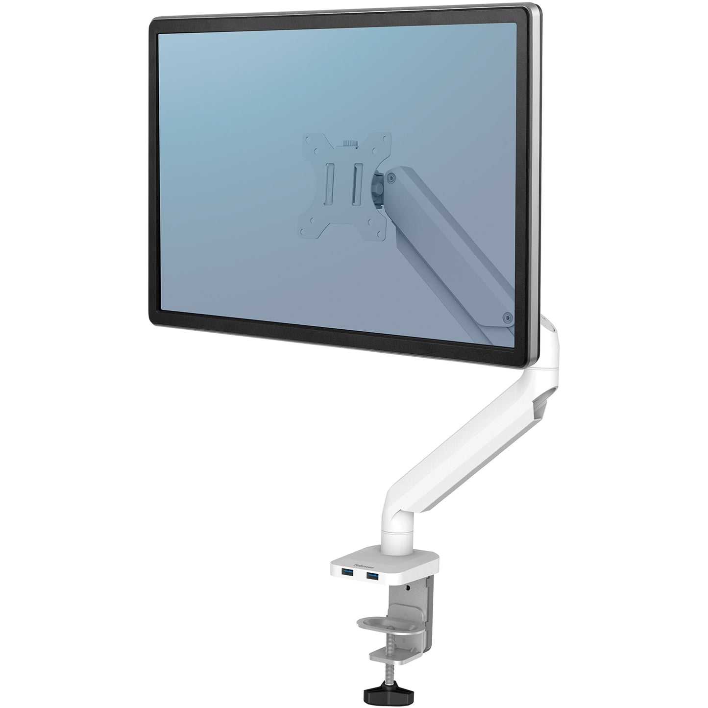 Fellowes® Monitorschwenkarm Platinum Series 11,43 x 43,82 x 47,15 cm (B x H x T) 1,5-8kg Aluminium/ABS Kunststoff weiß